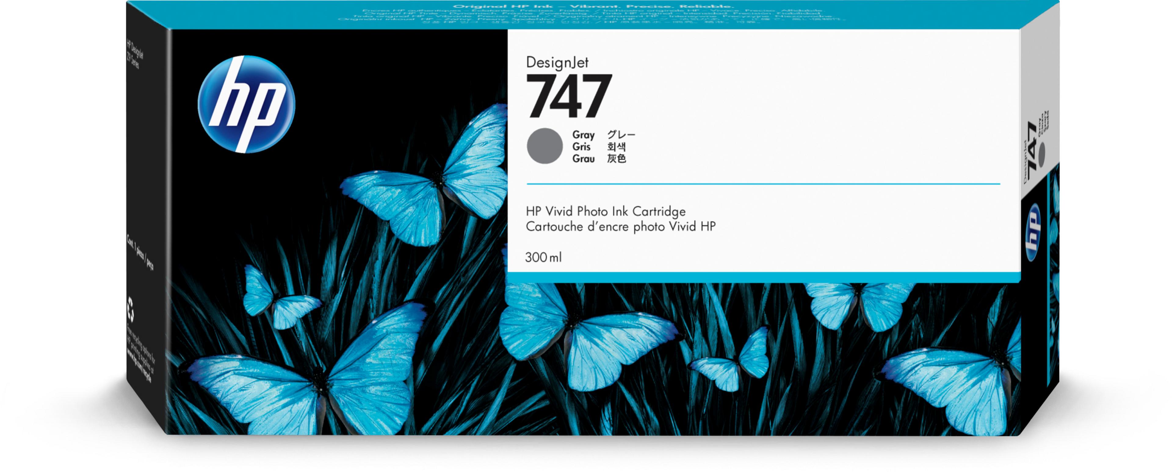 HP 747 Ink Grey