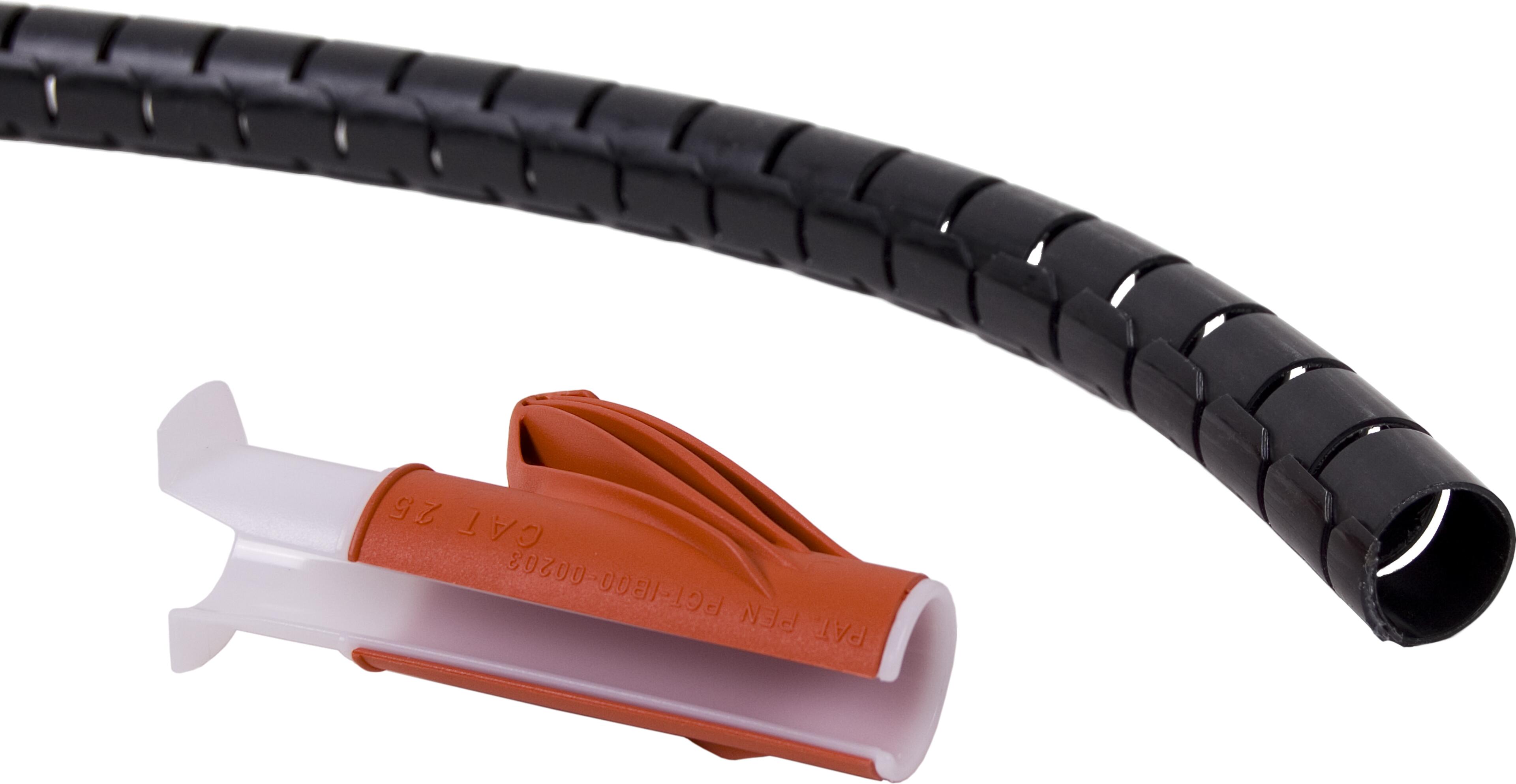 Guaina di protezione D=25 mm 3 m nera