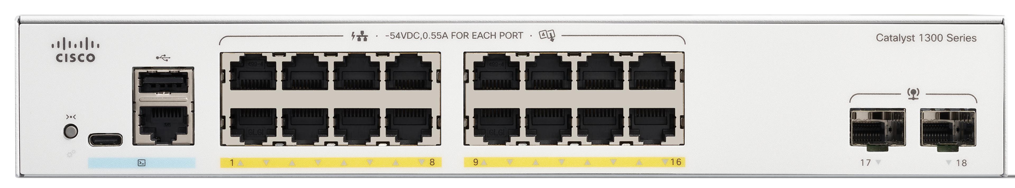 Cisco Catalyst C1300-16P-2G Switch