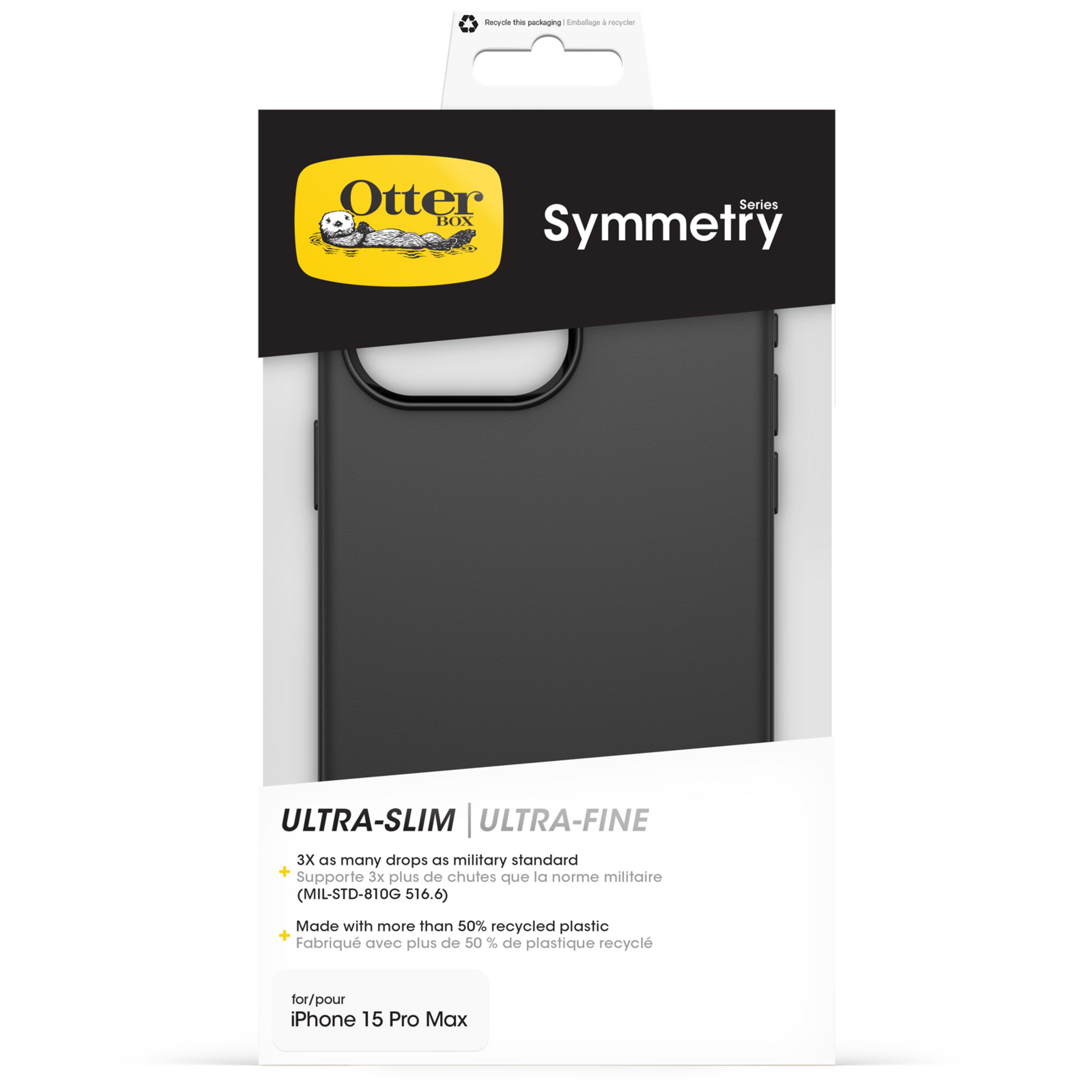 OtterBox iP 15 Pro Max Symmetry Case Bl.
