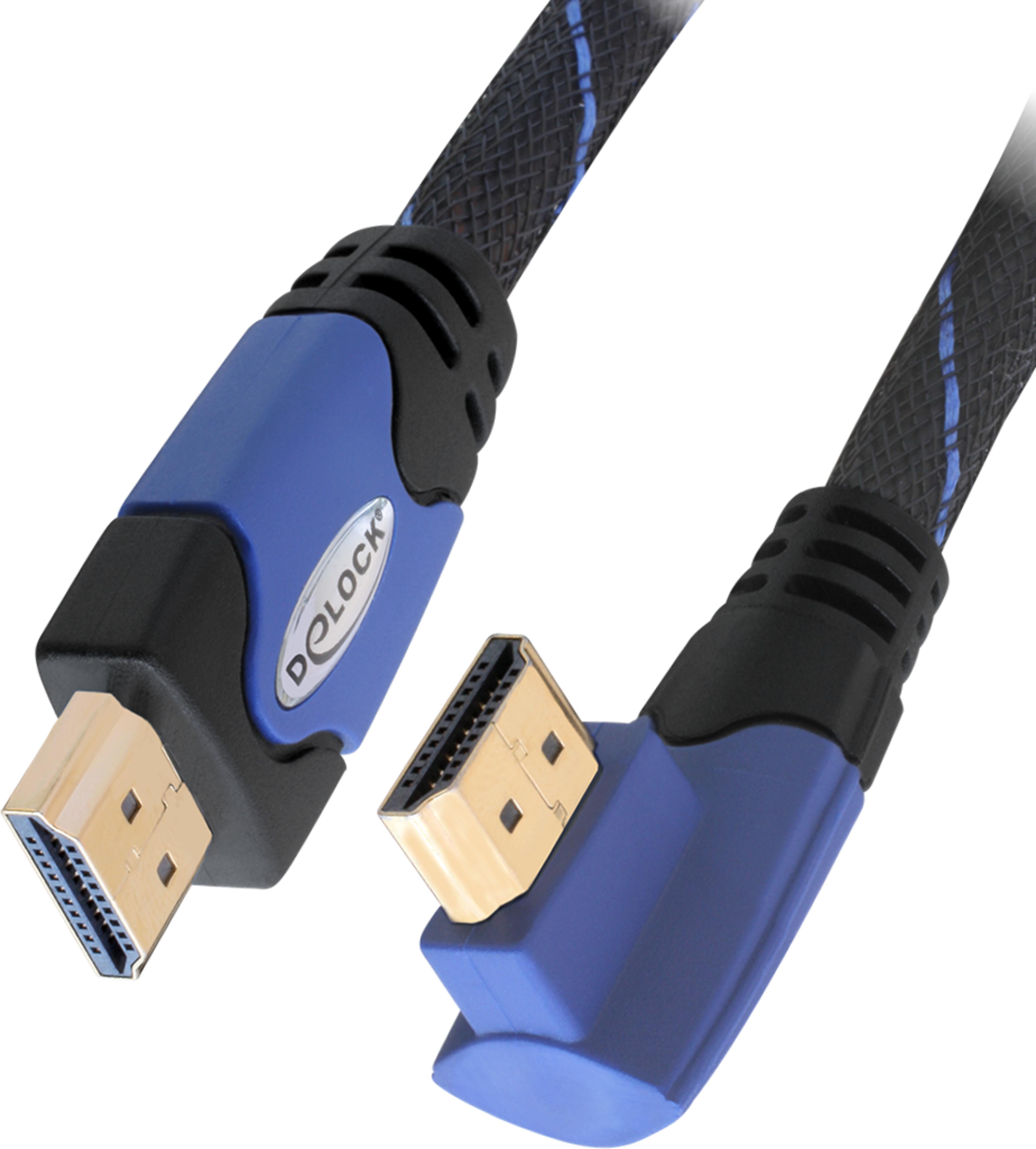 Delock HDMI Kabel 90°rechts 5 m