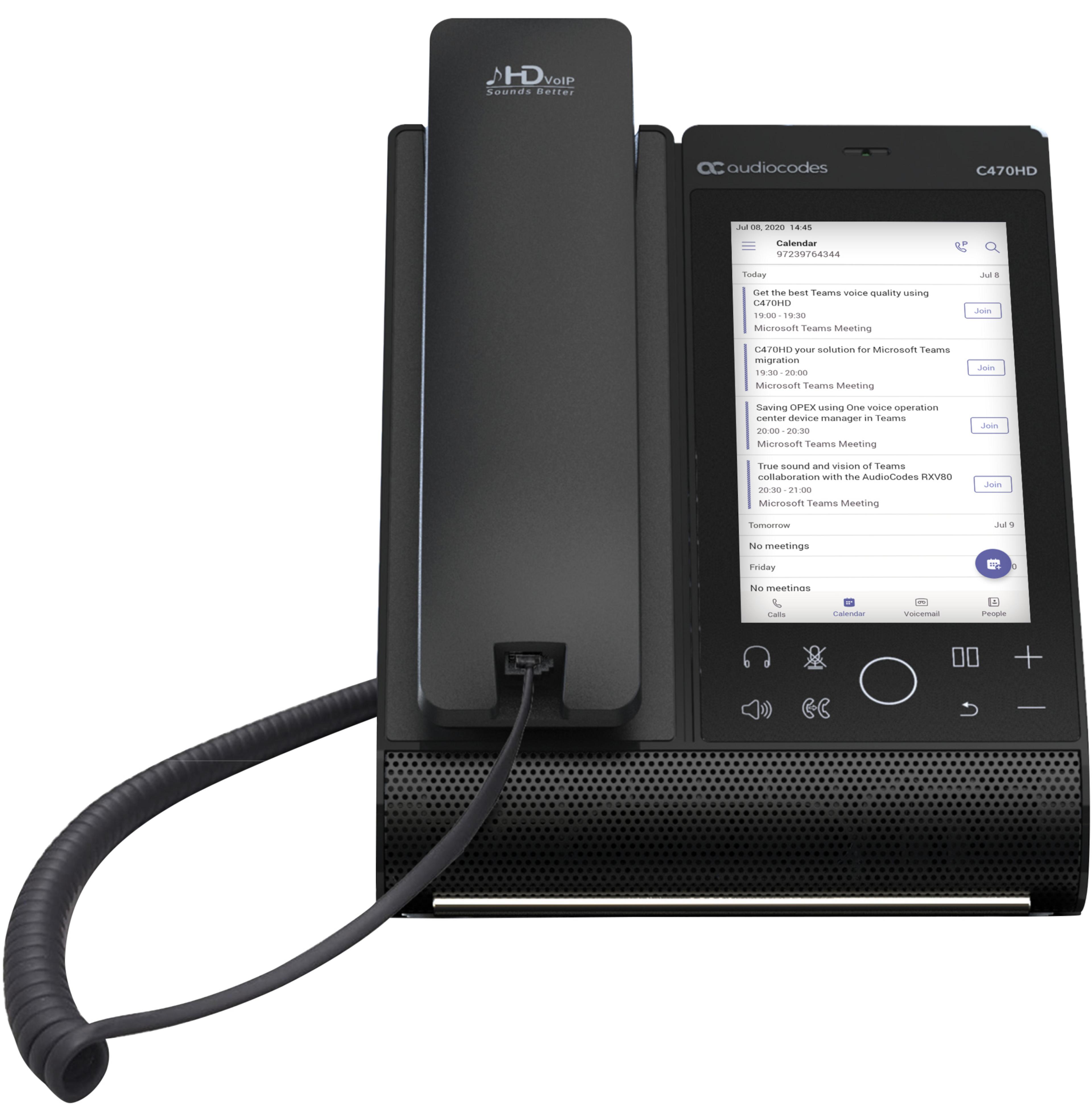 Telefone AudioCodes C470HD Teams PoE