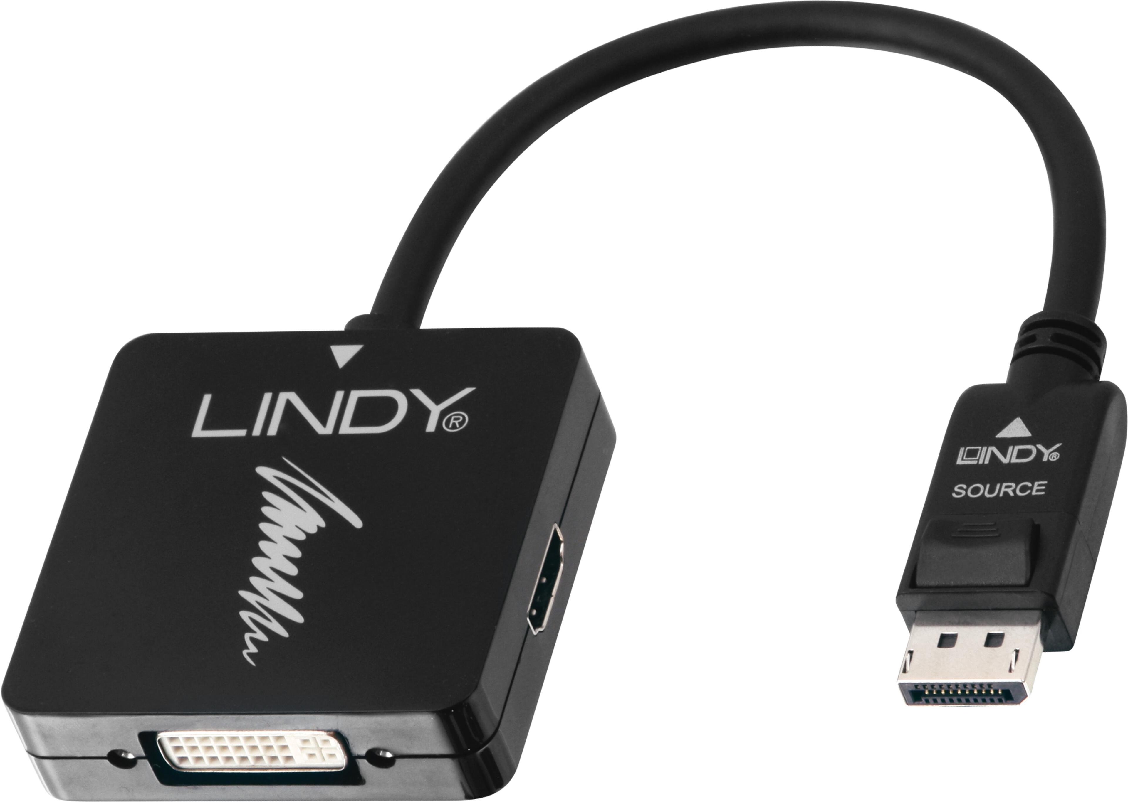 LINDY DP - HDMI/DVI-D/VGA Adapter