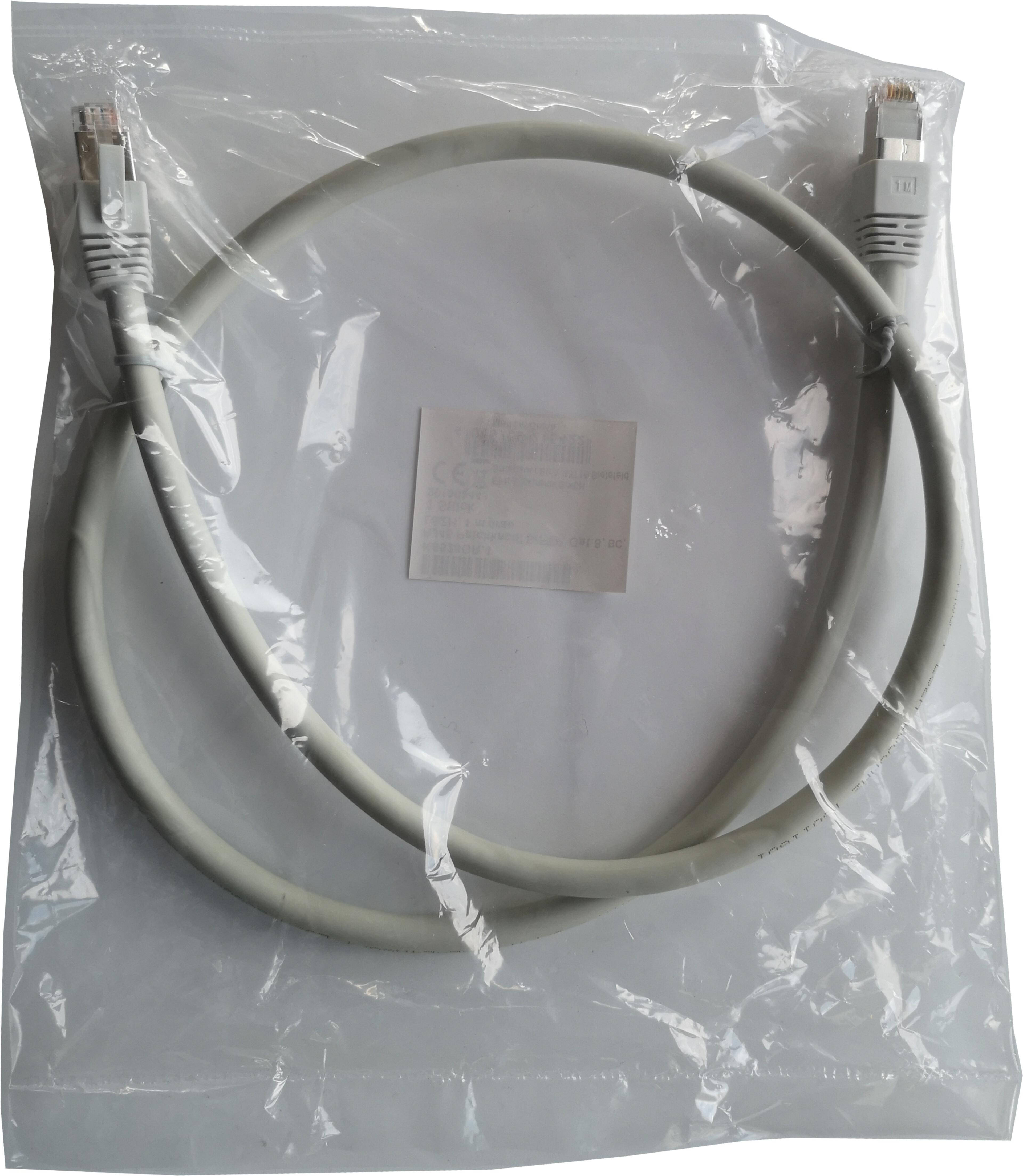 Patch Cable RJ45 S/FTP Cat8.1 10m Grey