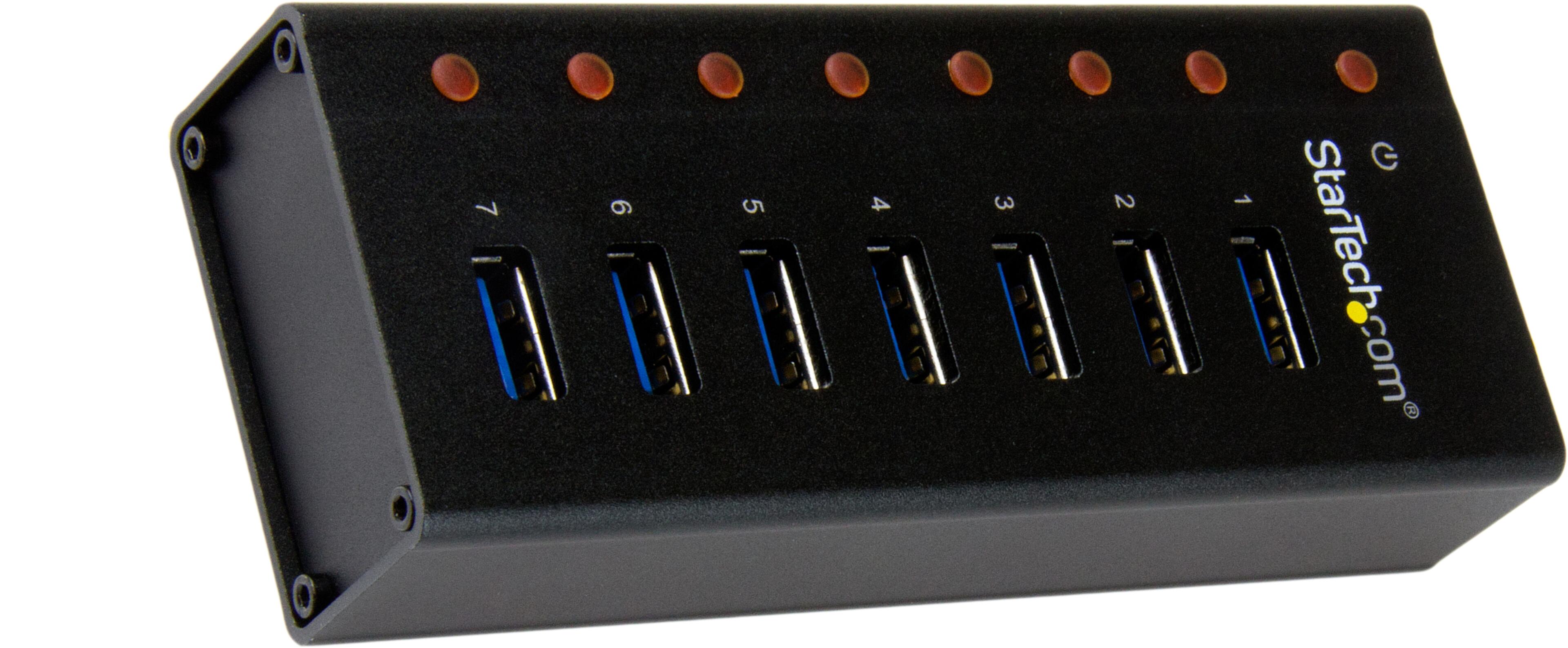StarTech USB Hub 3.0 7-port Industrial
