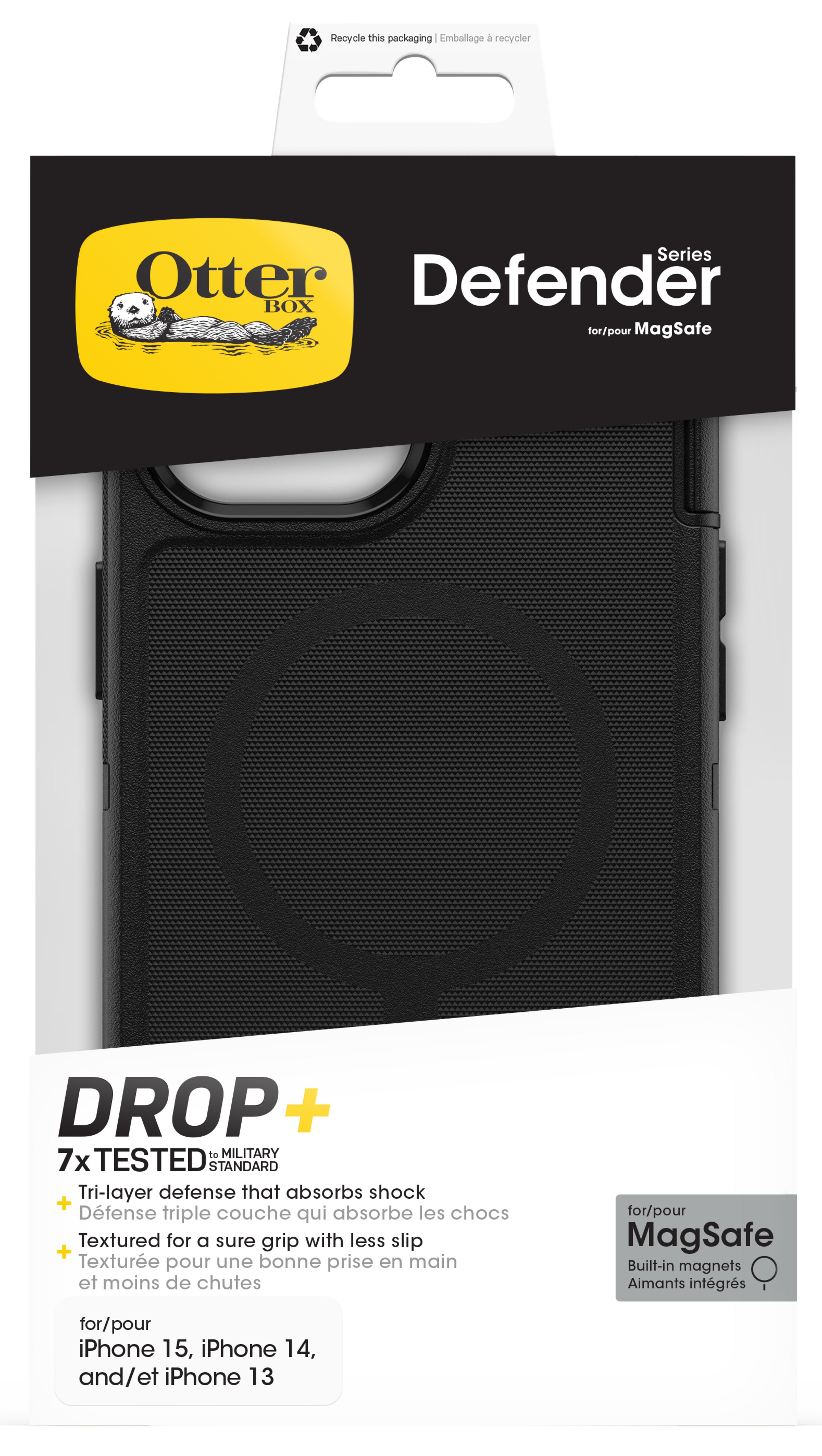 OtterBox Defender iPhone 16e/15/14/13 Bl