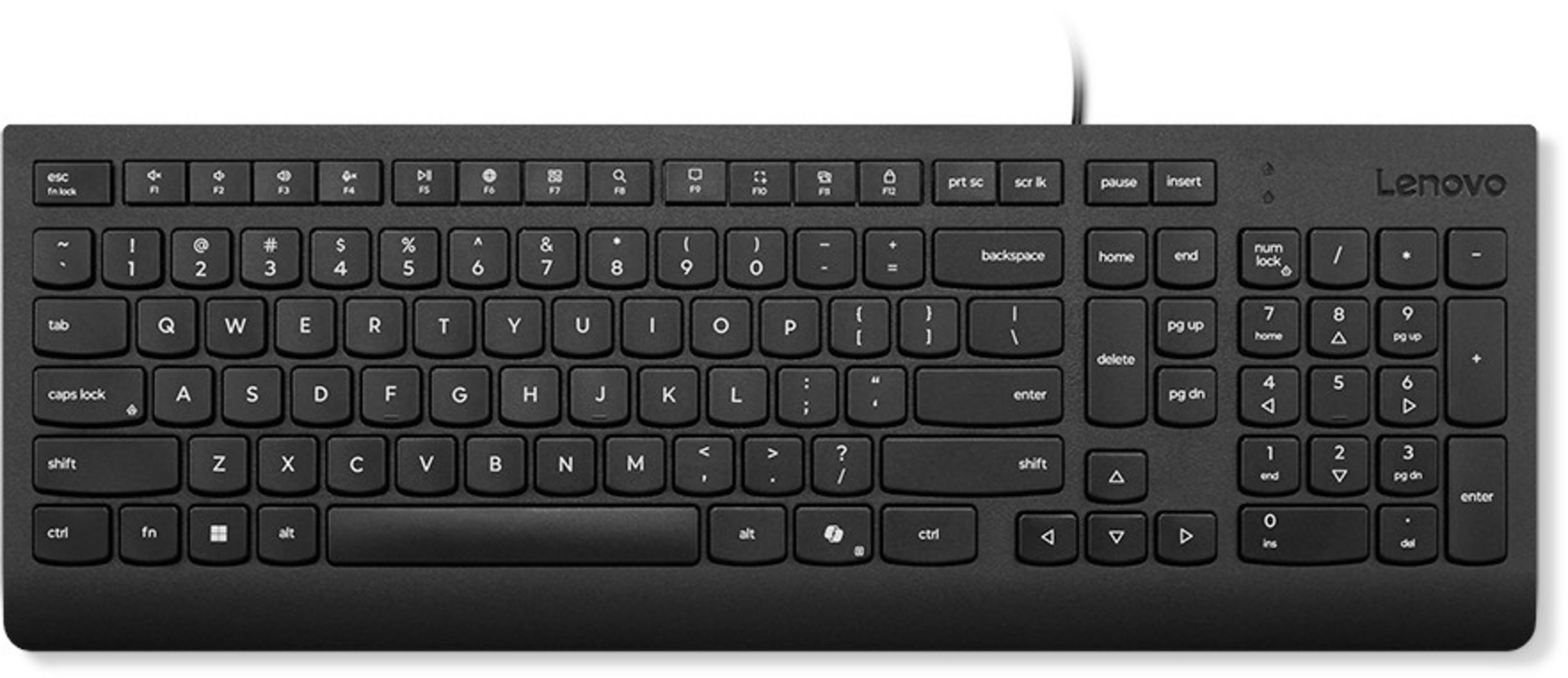 Lenovo Essential USB Keyboard Black