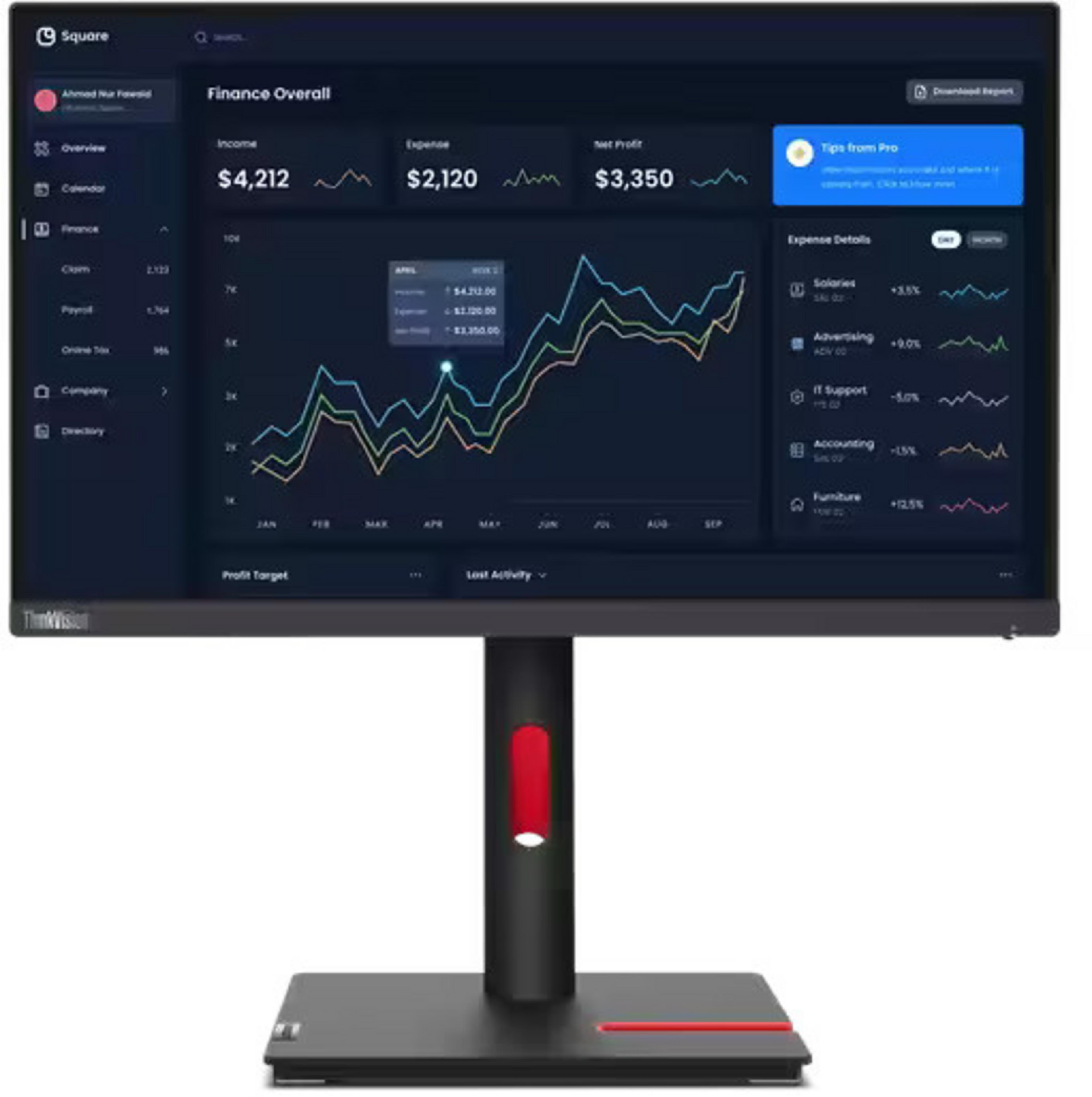 Lenovo ThinkVision T23i-30 Monitor