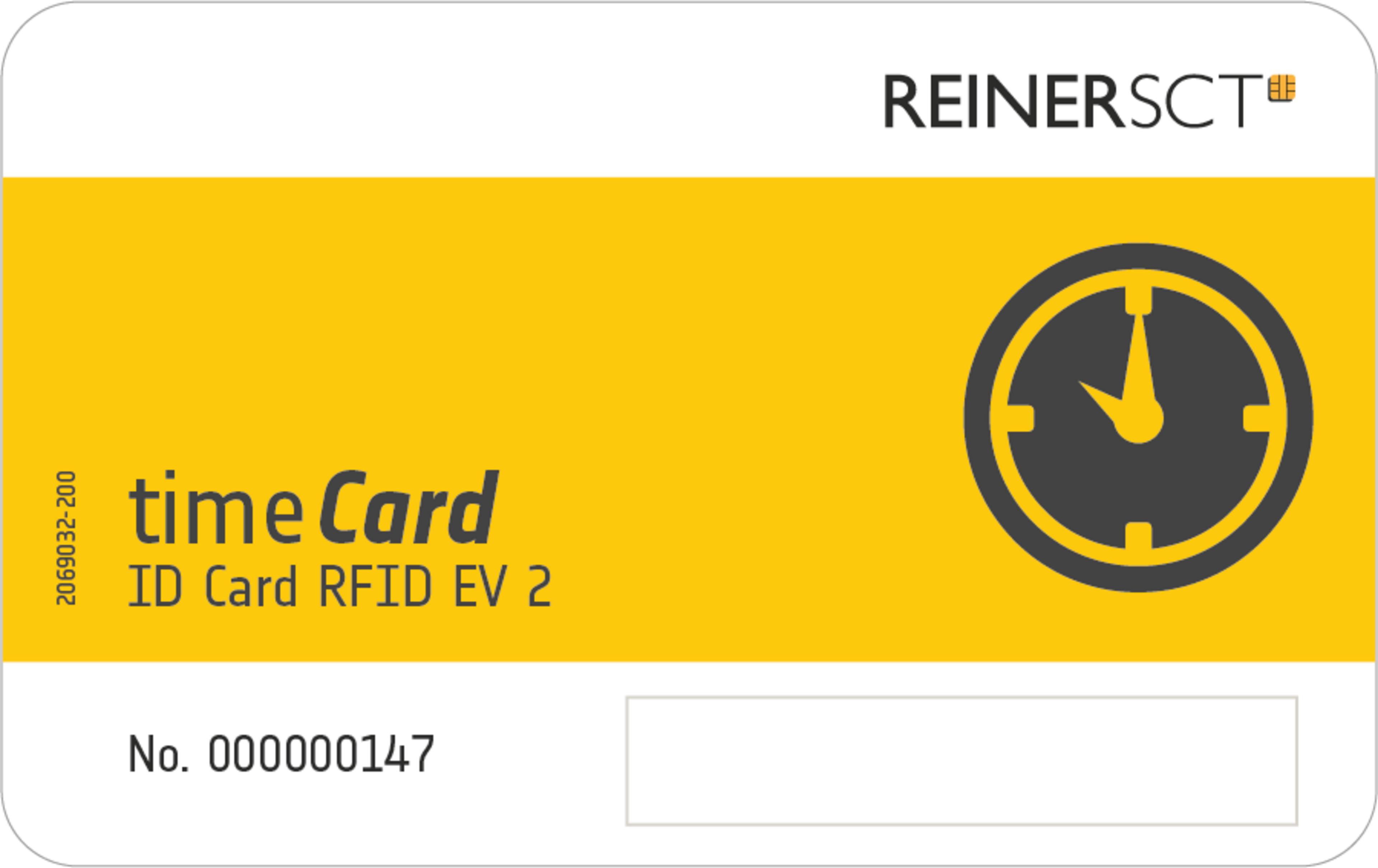 REINER SCT timeCard chipkártya 25 db