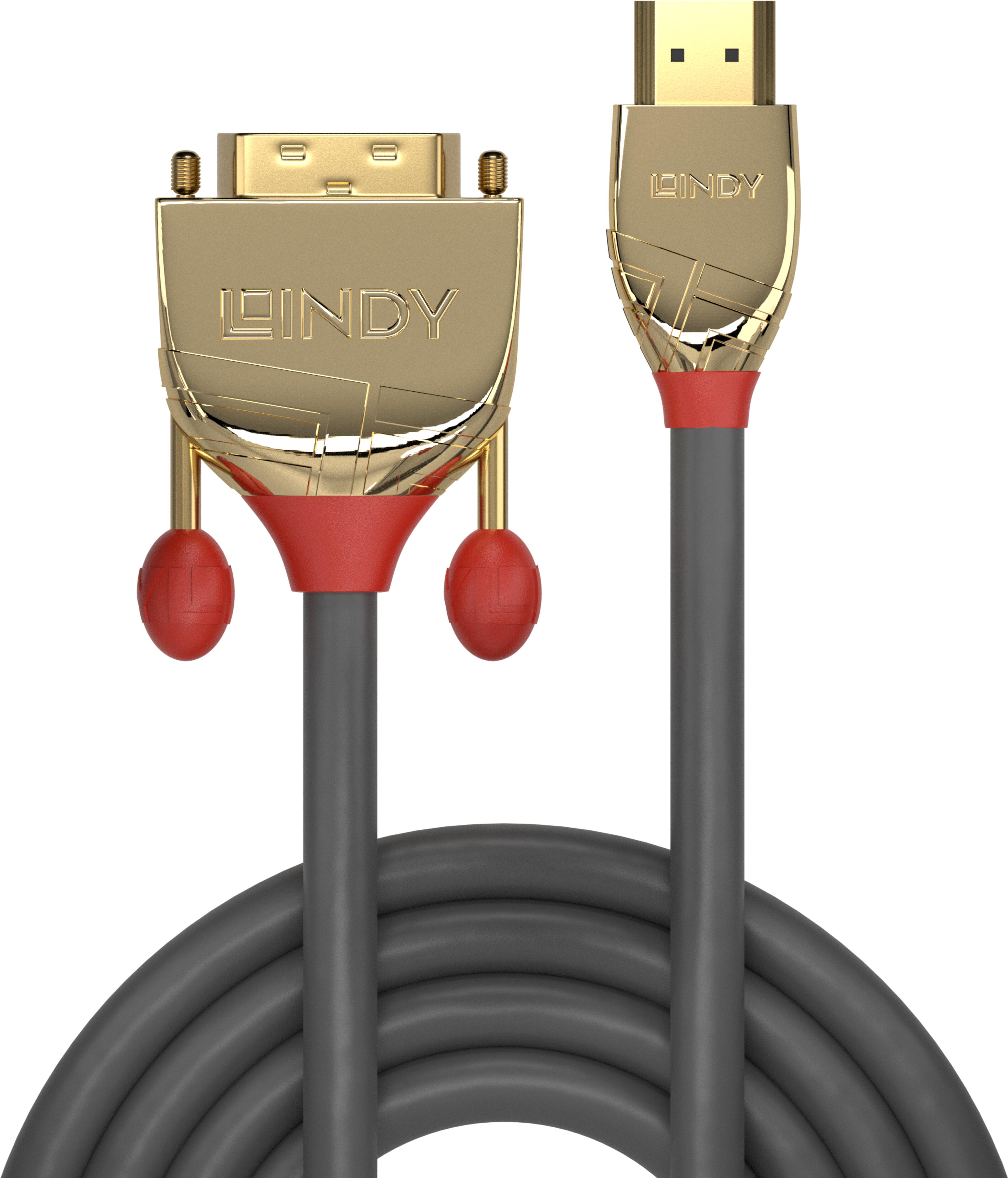 Lindy DVI-D - HDMI SingleLink Cable 2m