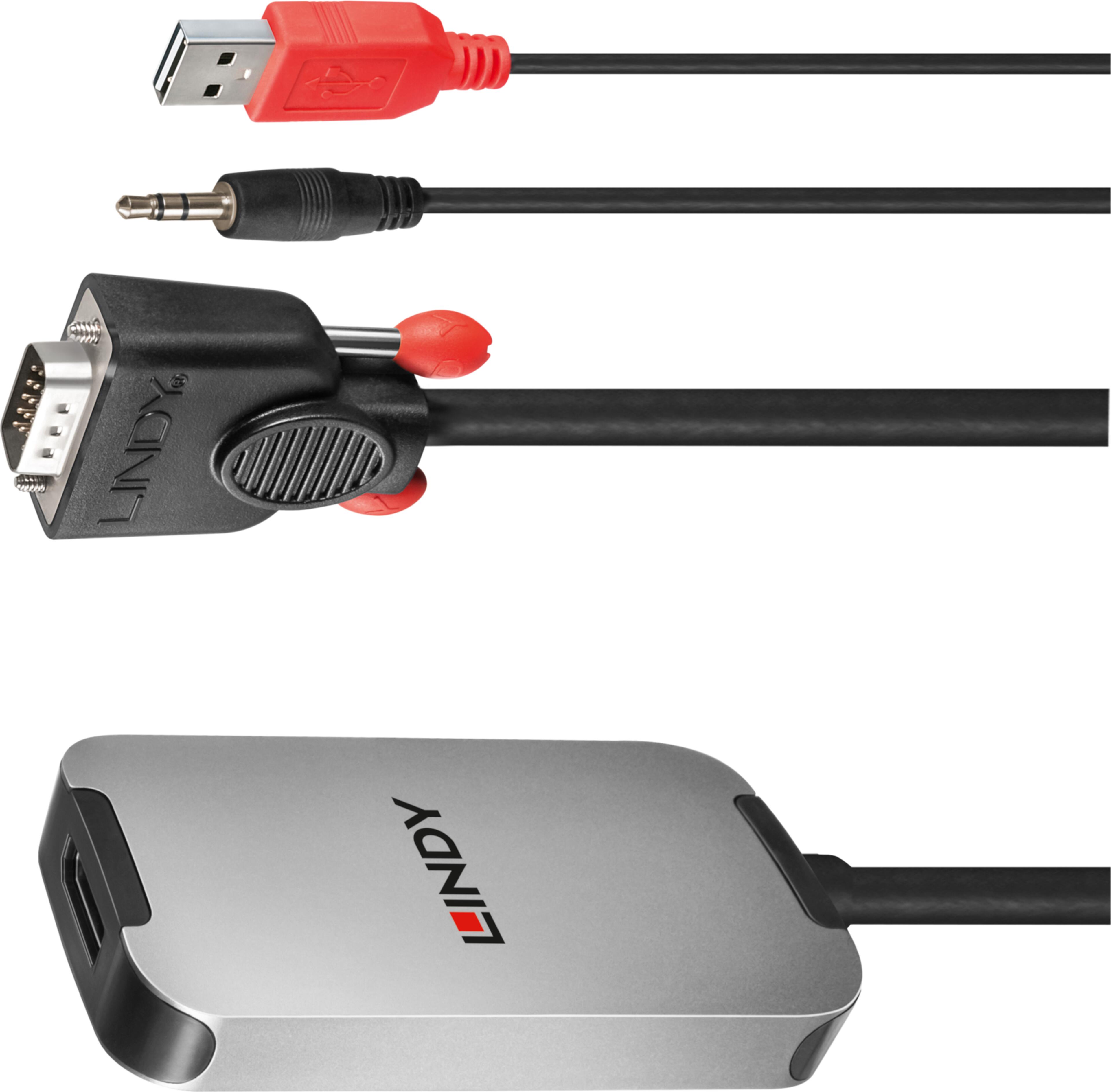 LINDY VGA - DisplayPort Adapter