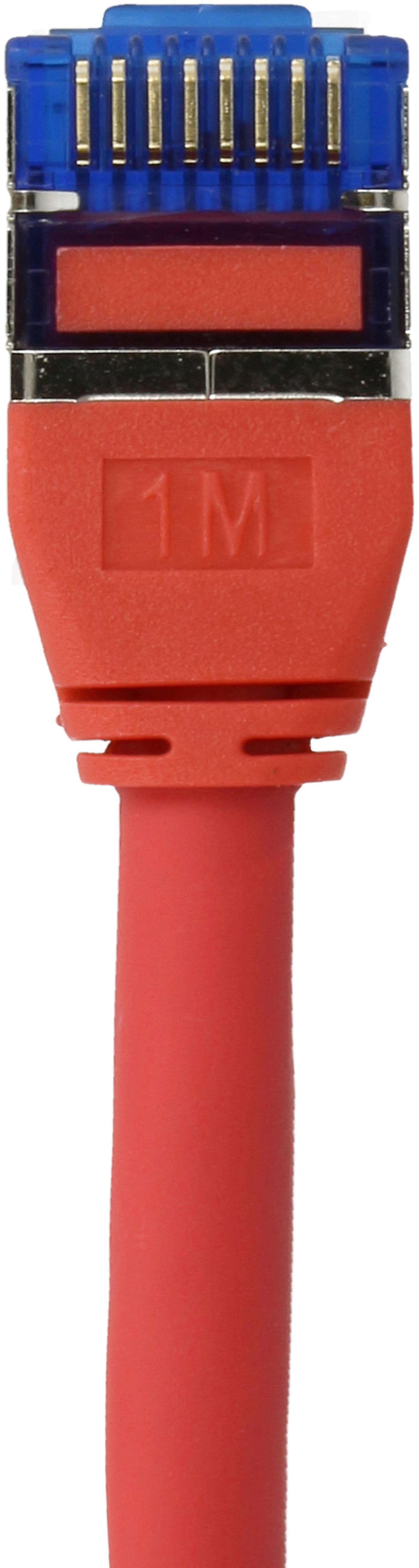 Patchkabel RJ45 S/FTP Cat6a 7,5m Slim