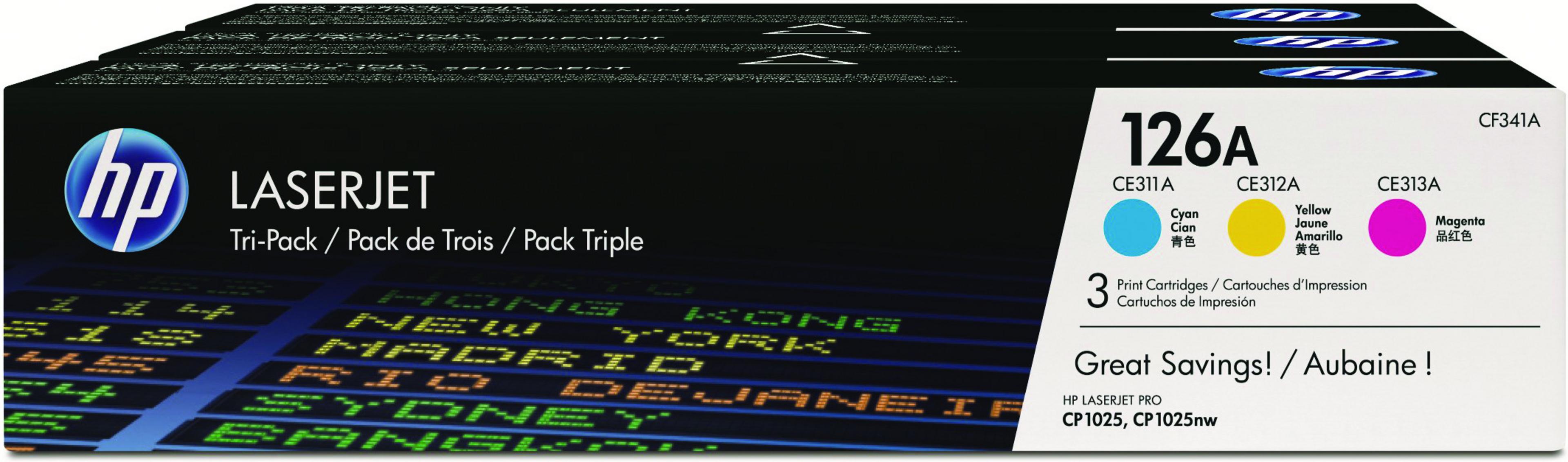 Toner HP 126A multipack