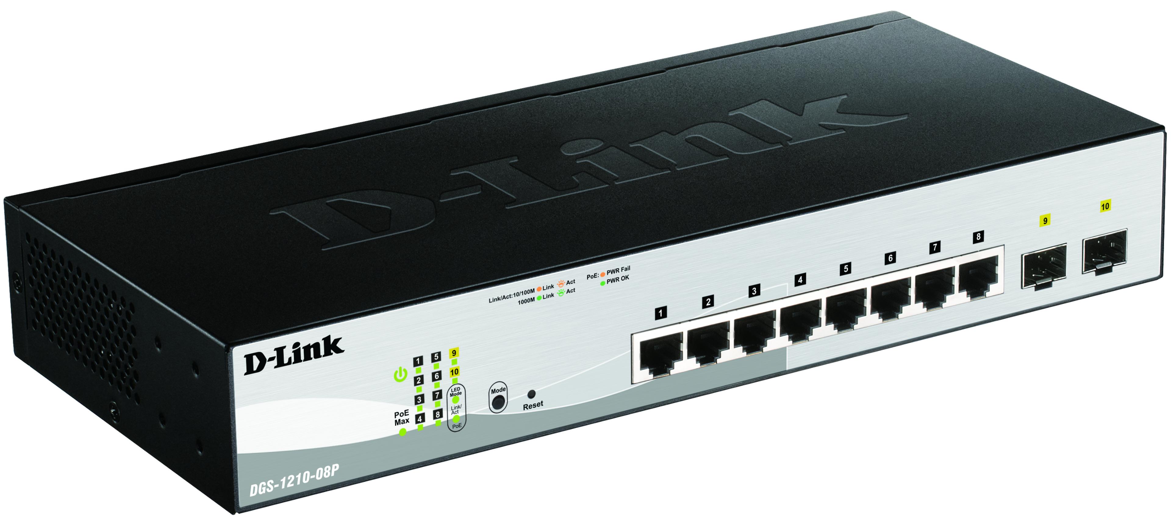D-Link DGS-1210-08P/E PoE Switch