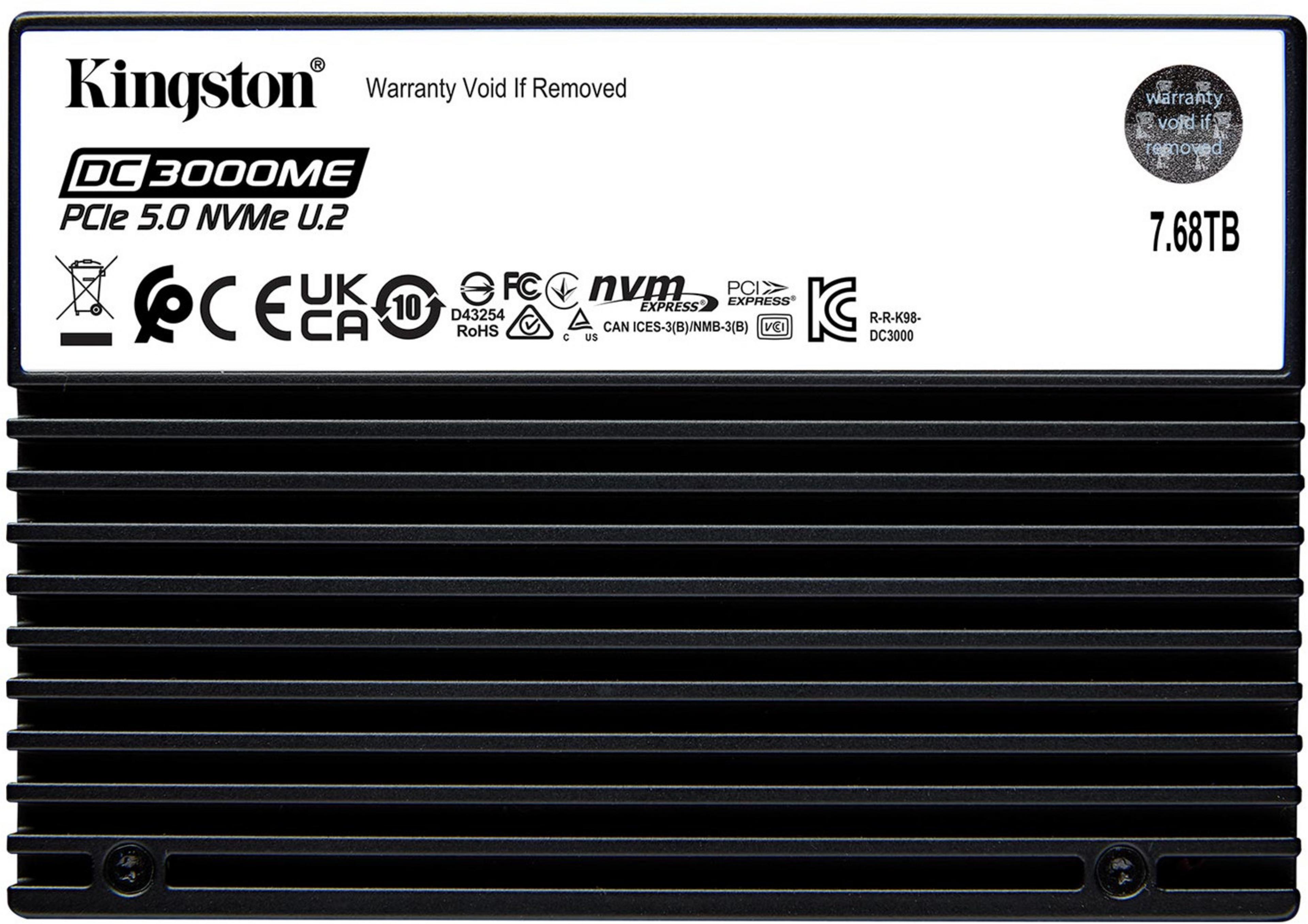 Kingston DC3000ME 7.68TB SSD