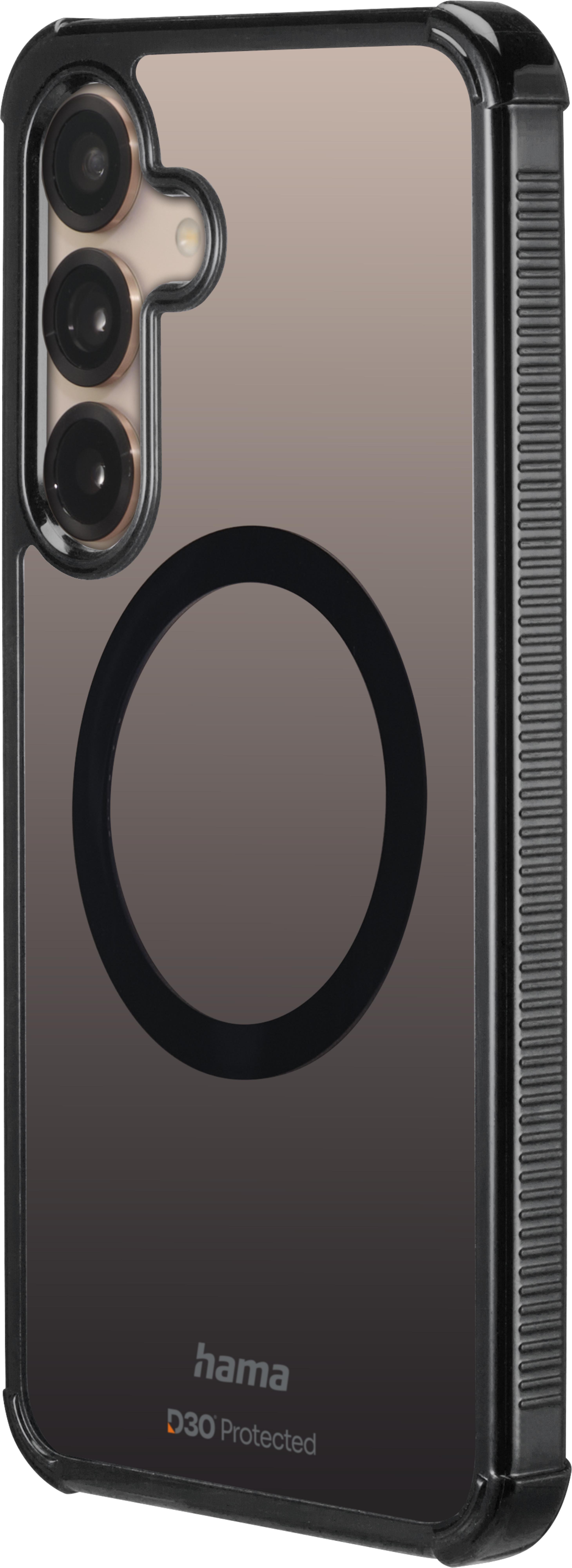 Hama Extreme Protect Magnet S25 Ultra Bl