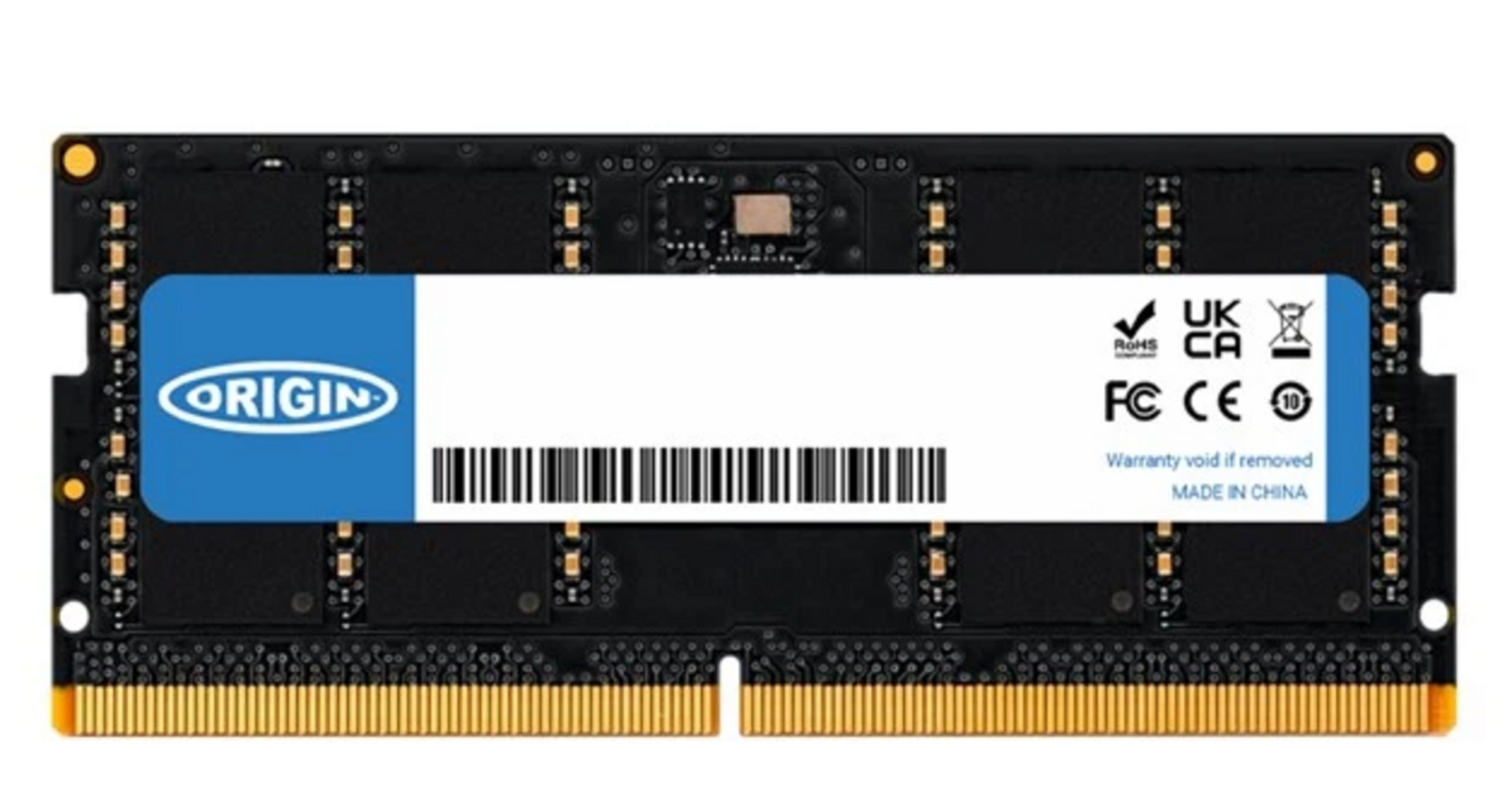 Origin 16 GB DDR5 5.600 MHz Speicher