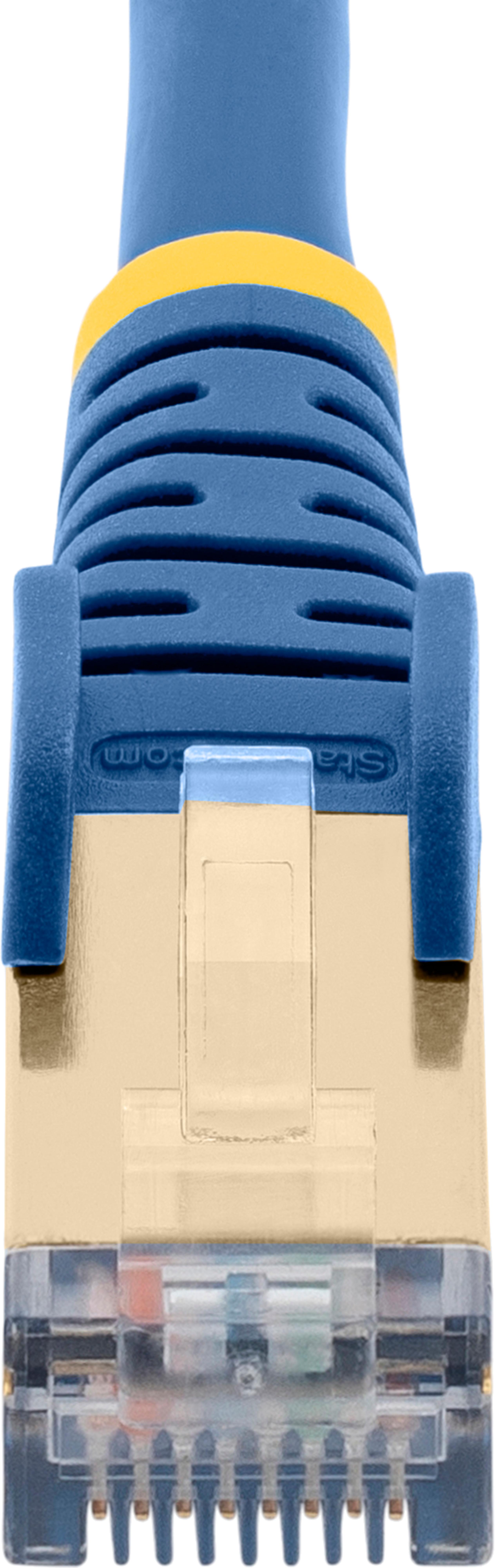 Patch Cable RJ45 F/FTP Cat6a 1m Blue