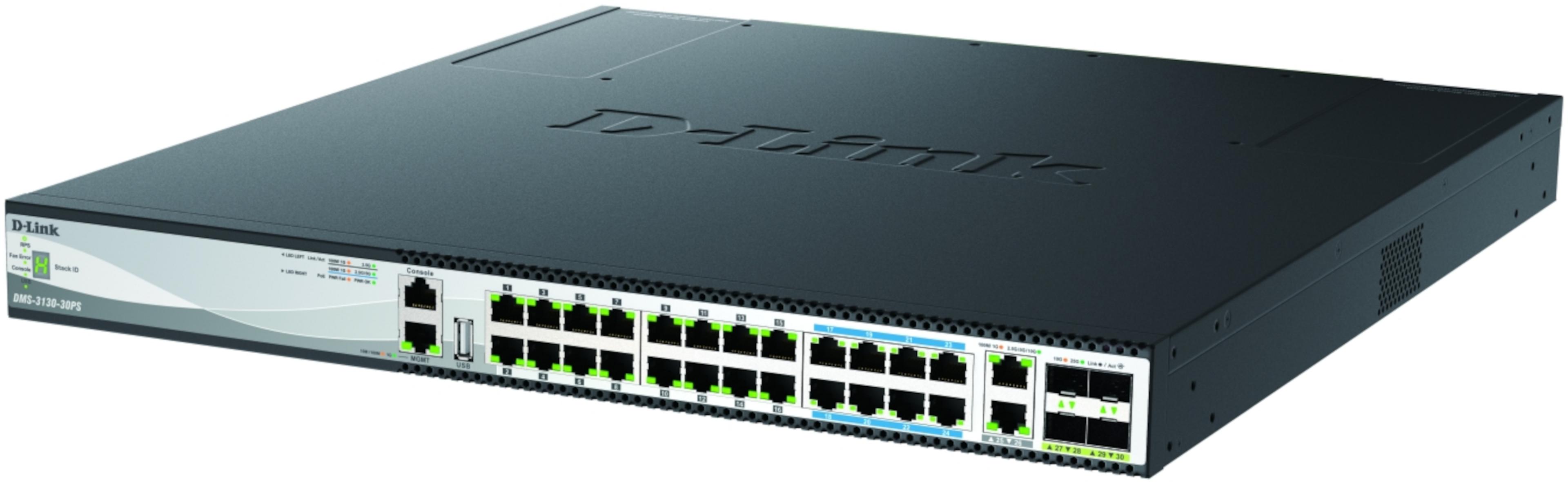 D-Link DMS-3130-30PS/E PoE Switch
