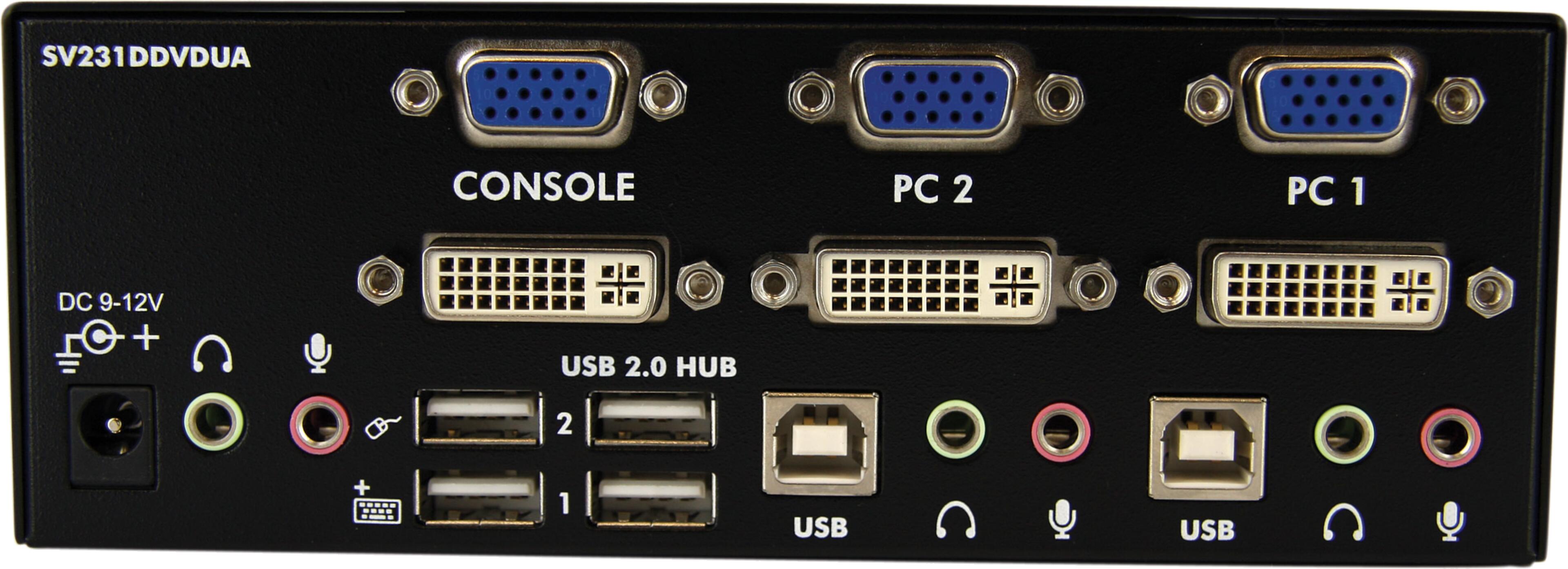 StarTech KVM-Switch DVI/VGA DualHead 2P