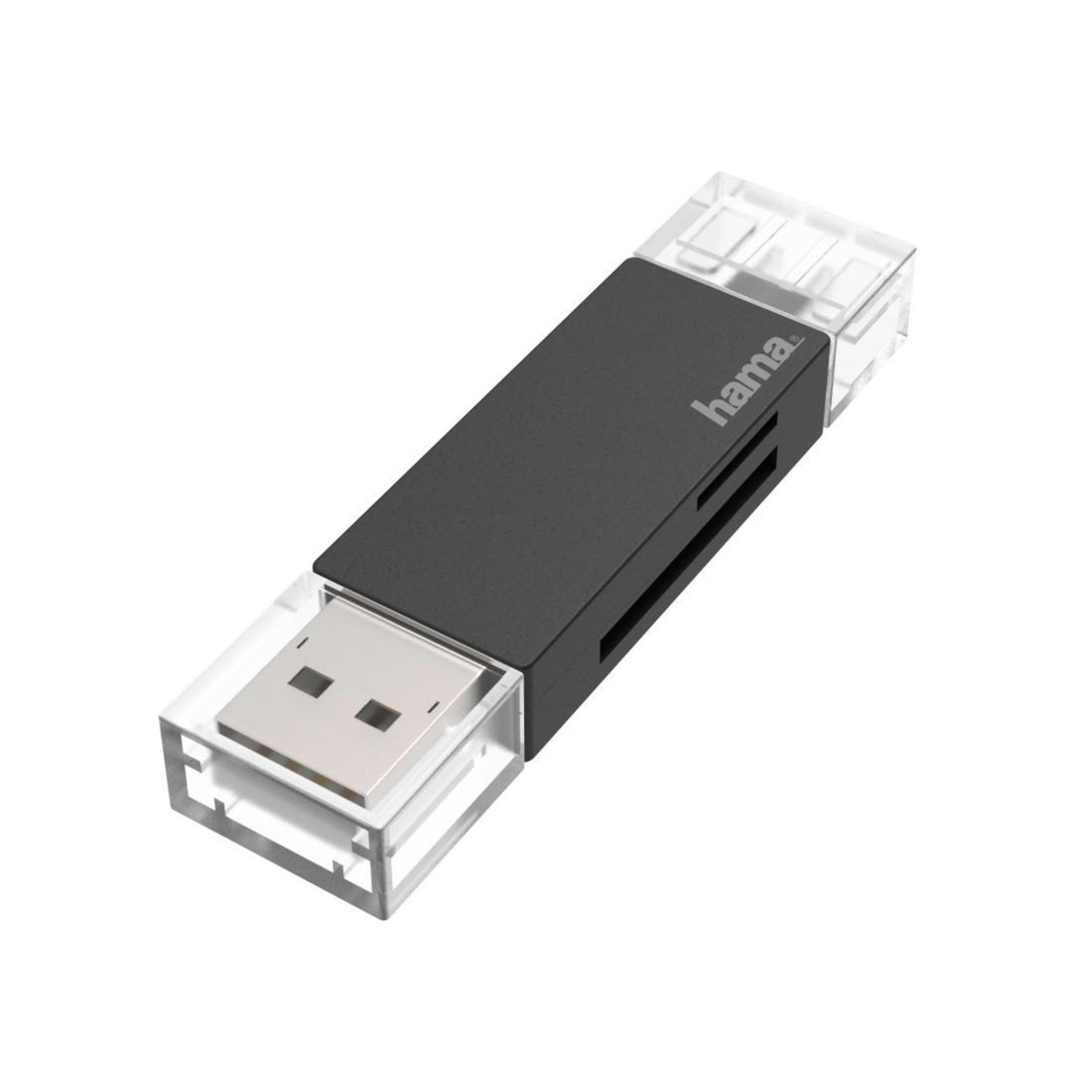 Hama Basic USB 3.0/A+C OTG Card Reader