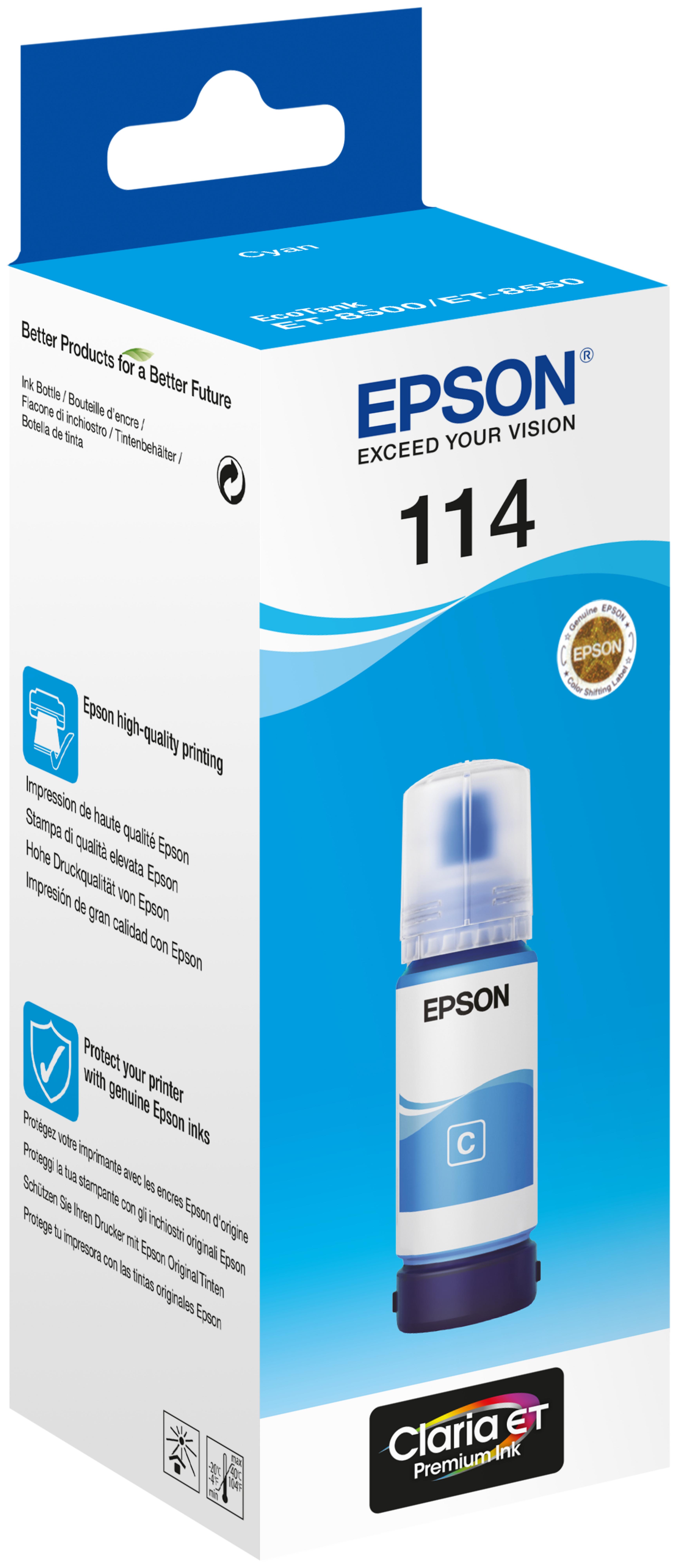 Epson 114 Tinte cyan
