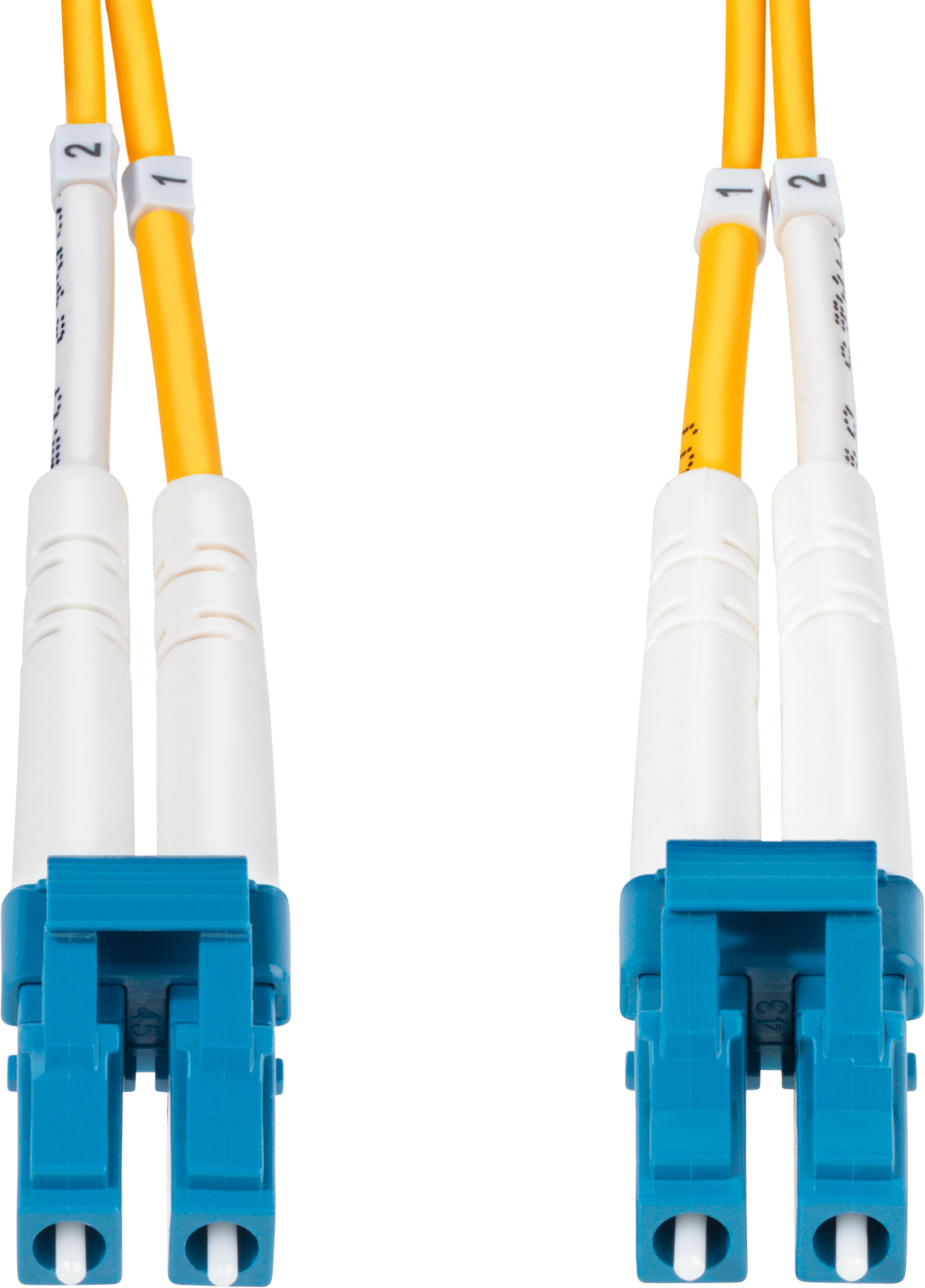 FO Duplex Patch Cable LC-LC 9/125µ 1m