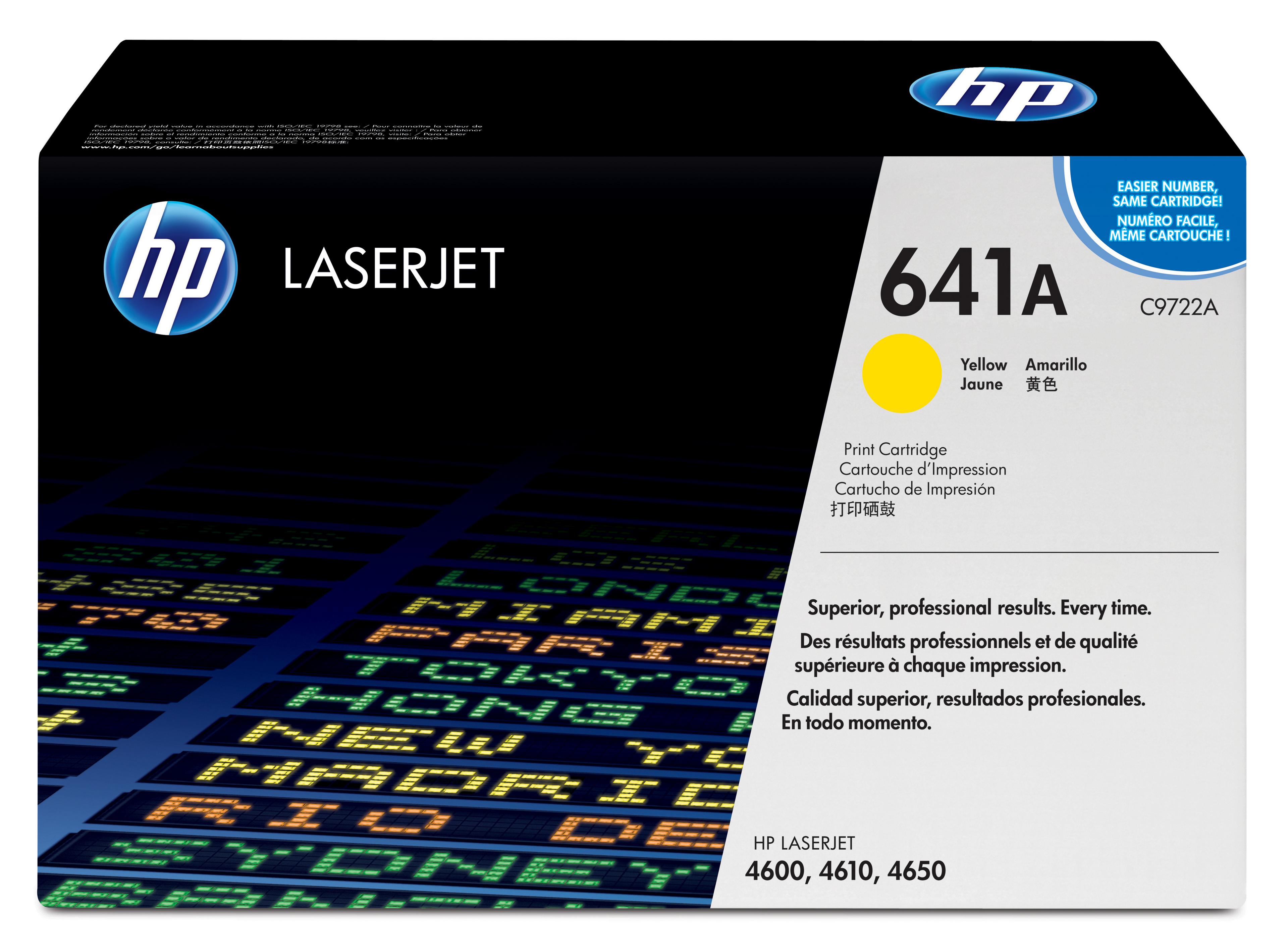 HP 641A Toner Yellow