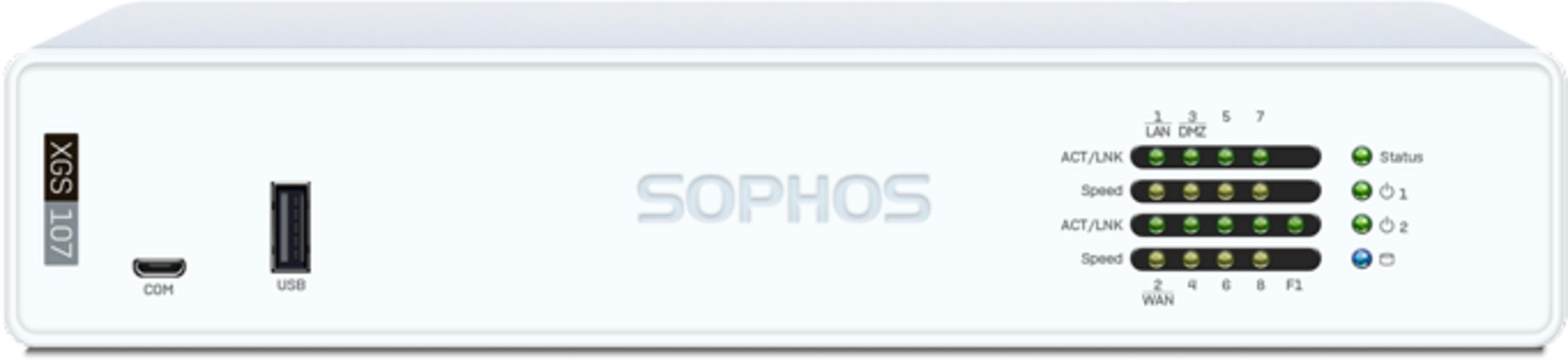 Sophos XGS 107 Std Protect SMB 12M