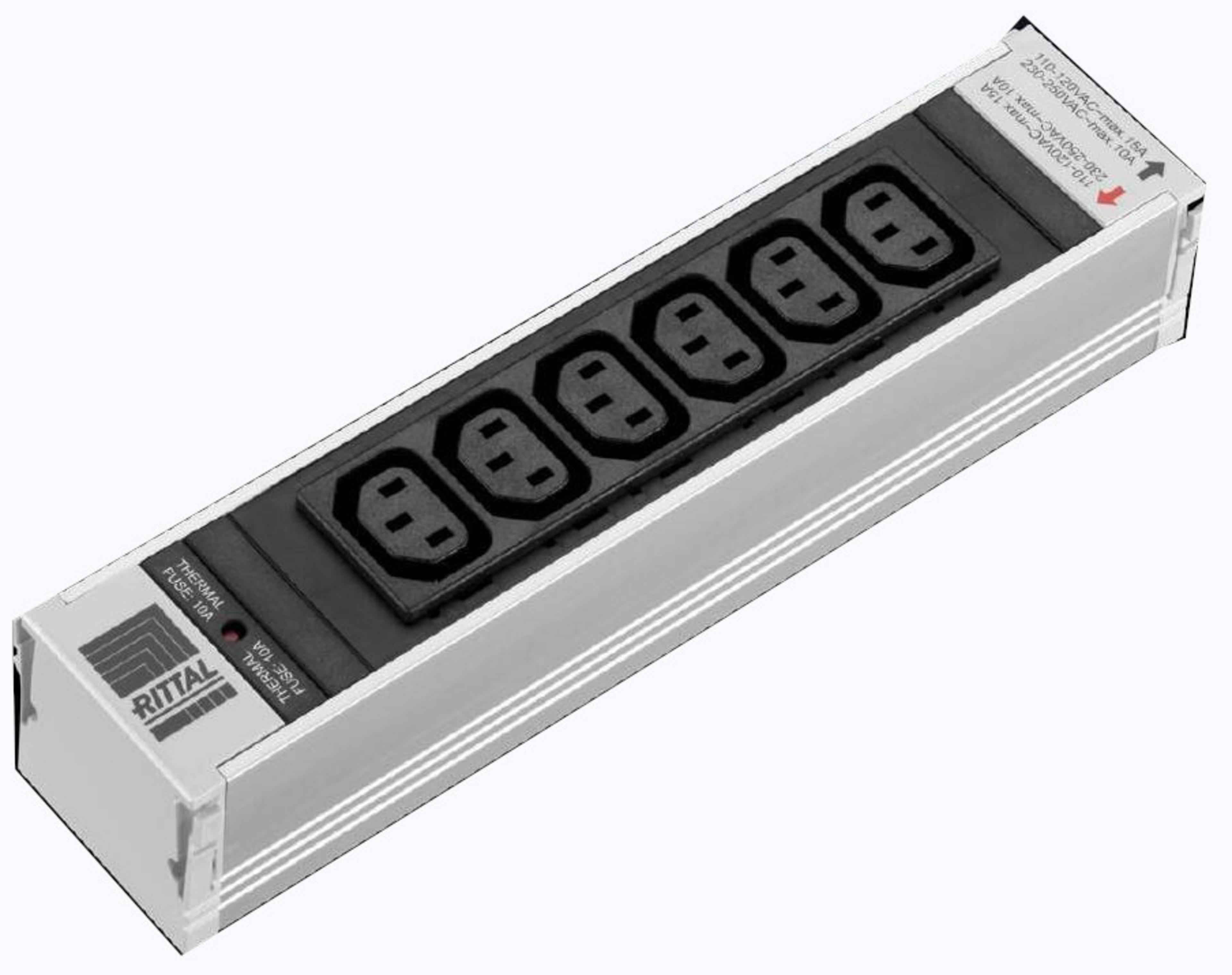 Multiprise Rittal PSM 6x C13 noir