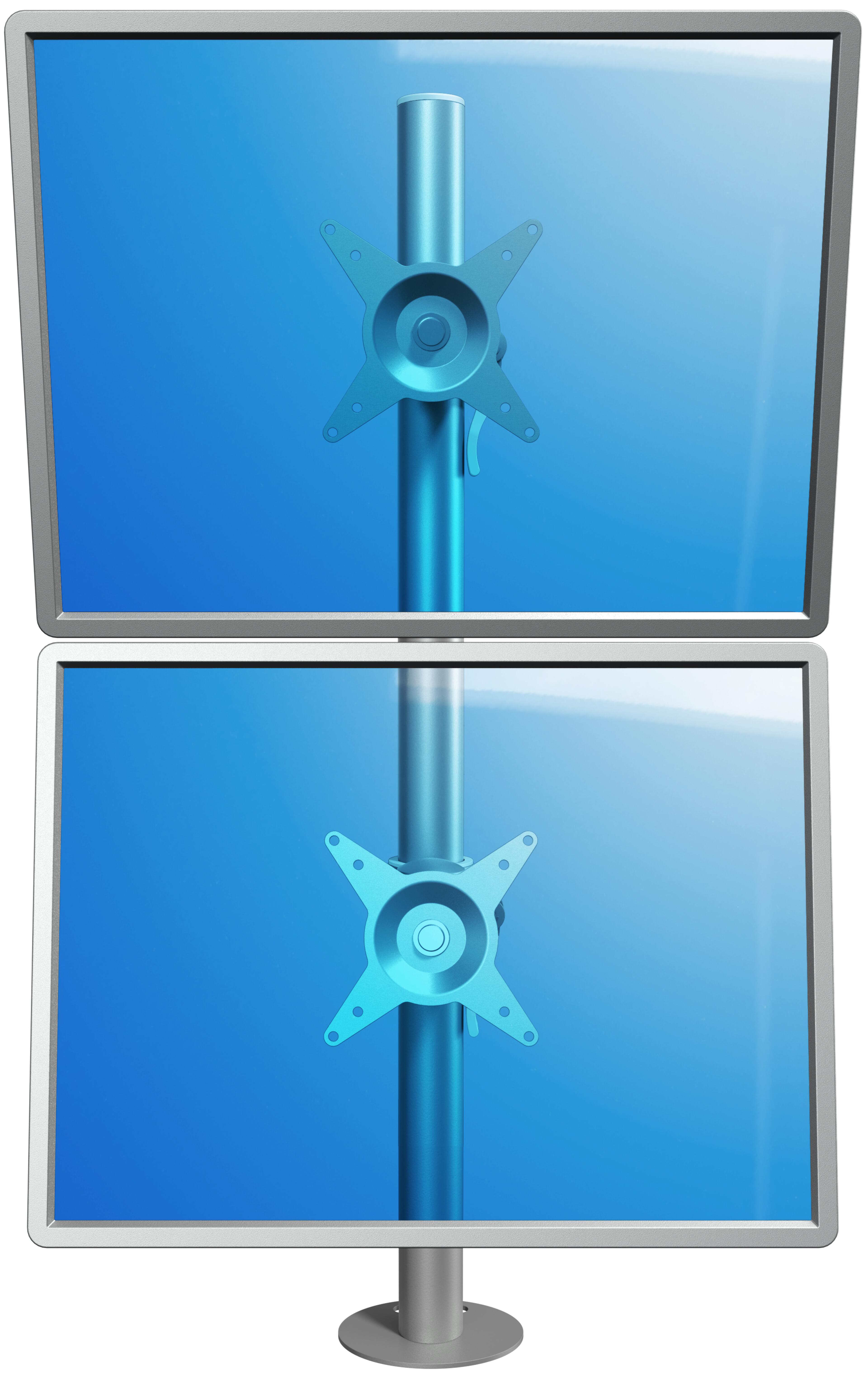 Dataflex Viewmate Dual Tischhalterung