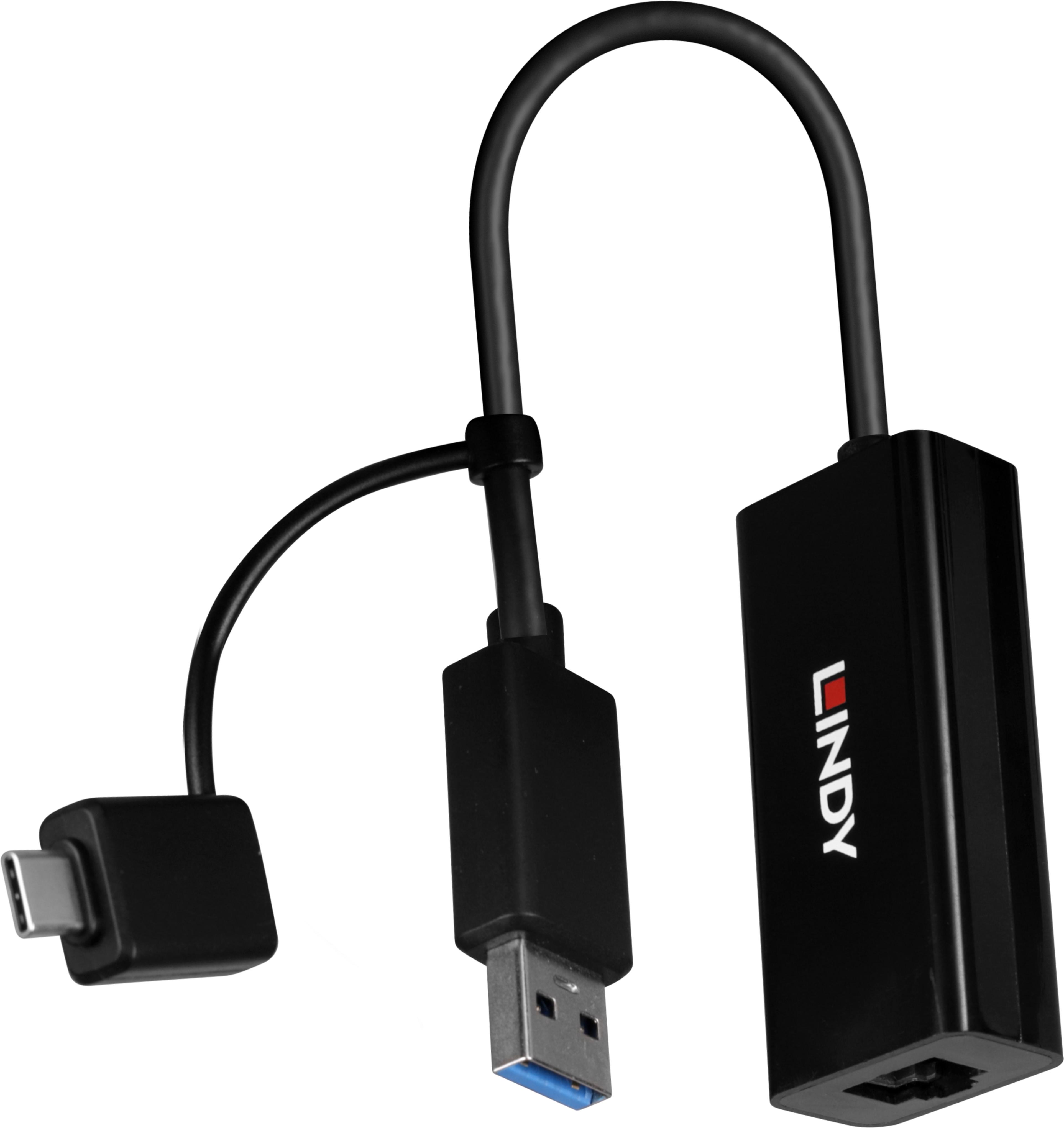 Adaptér USB 3.0 typ C/A Gigabit Ethernet