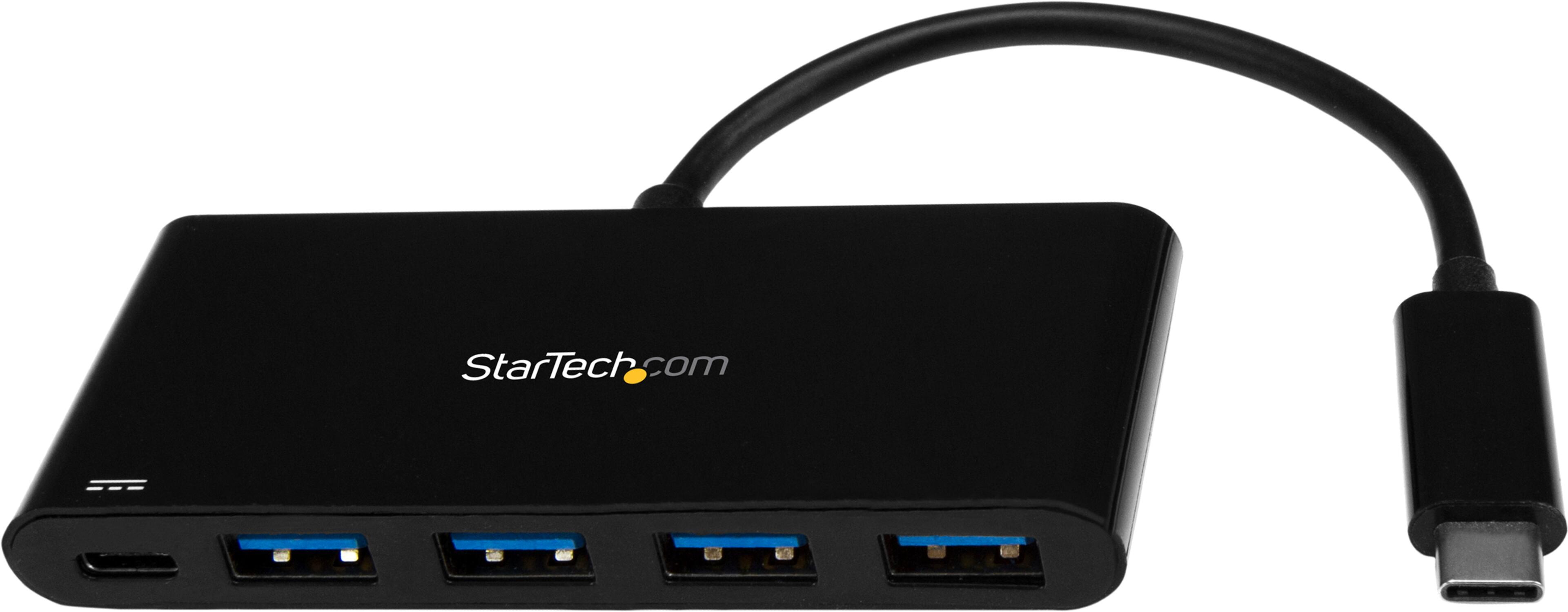 StarTech USB Hub 3.0 4-Port TypC schwarz