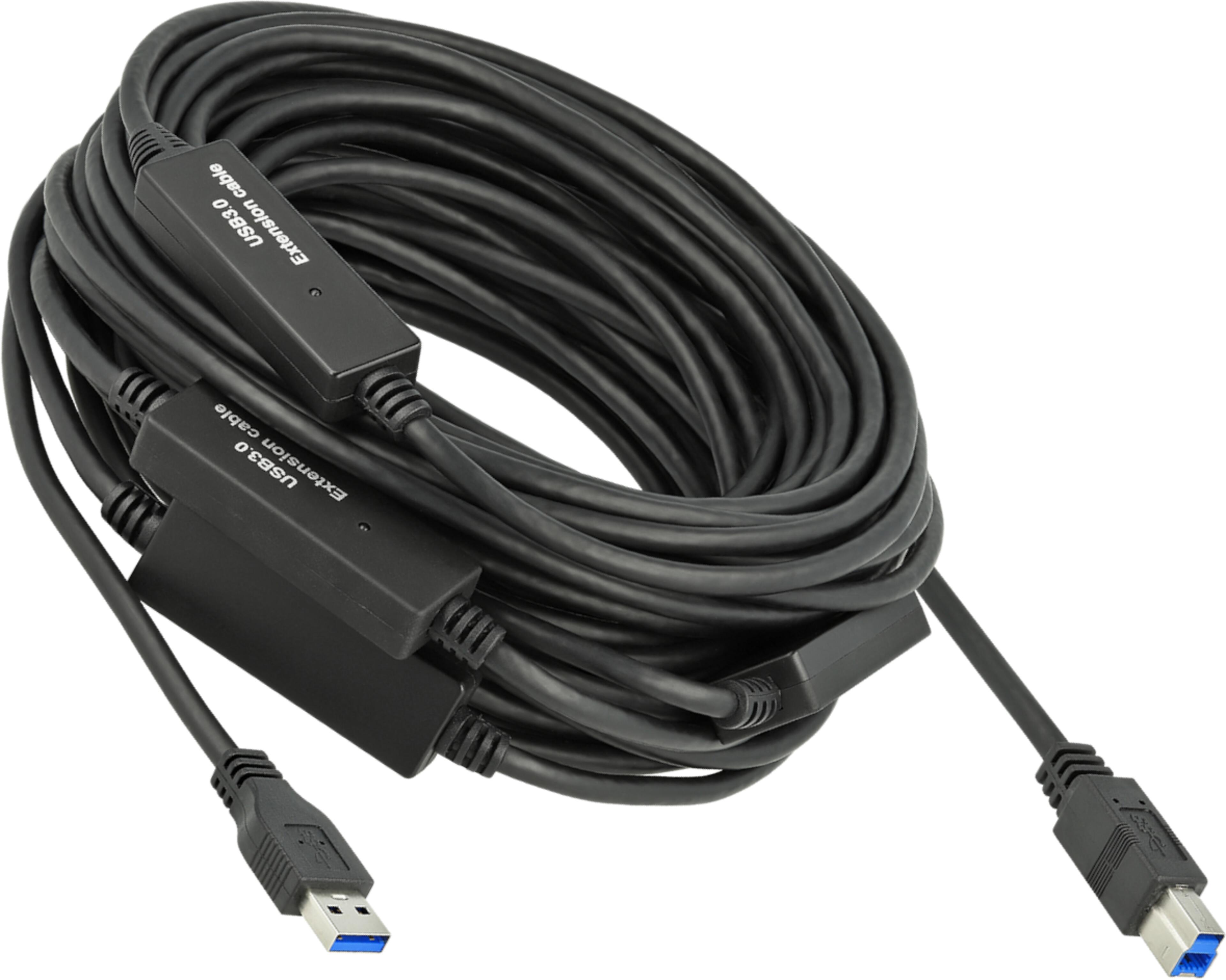 Delock Active USB Type-A - B Cable 20m