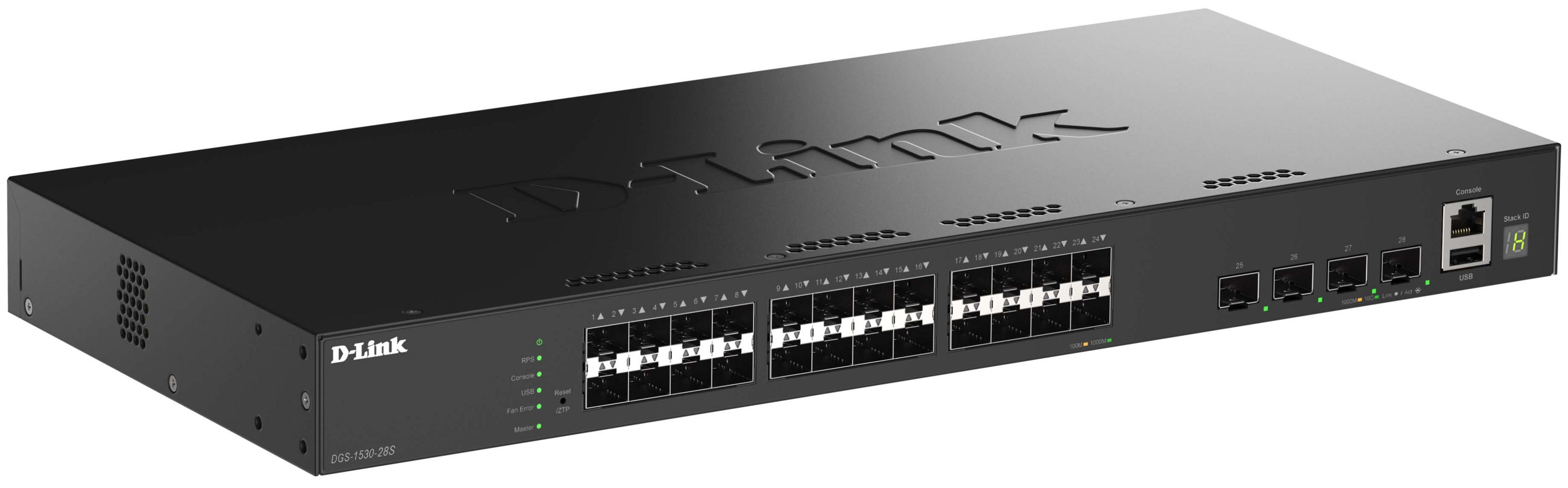 D-Link DGS-1530-28S/E 28-port SFP Switch