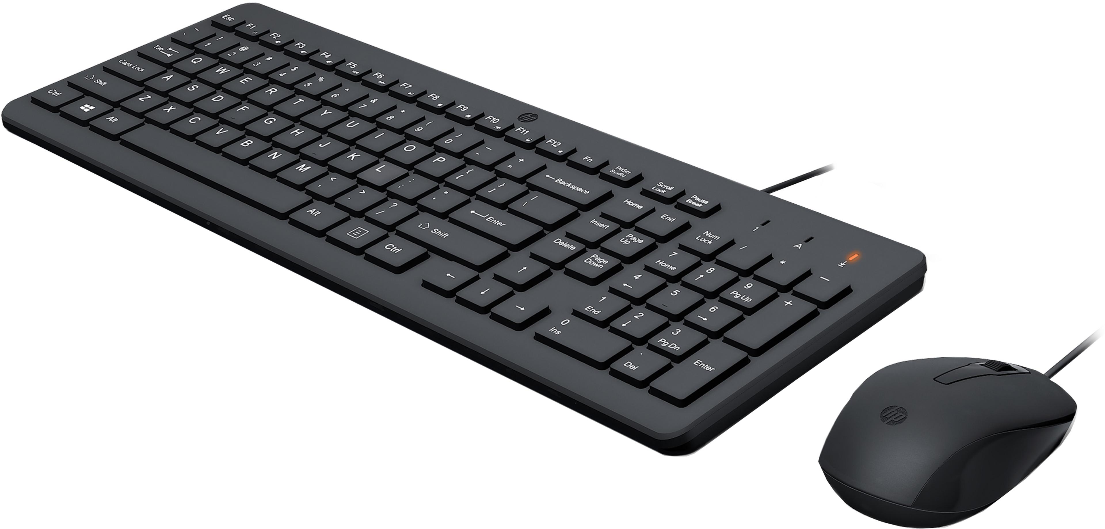 HP USB 150 Tastatur und Maus Set