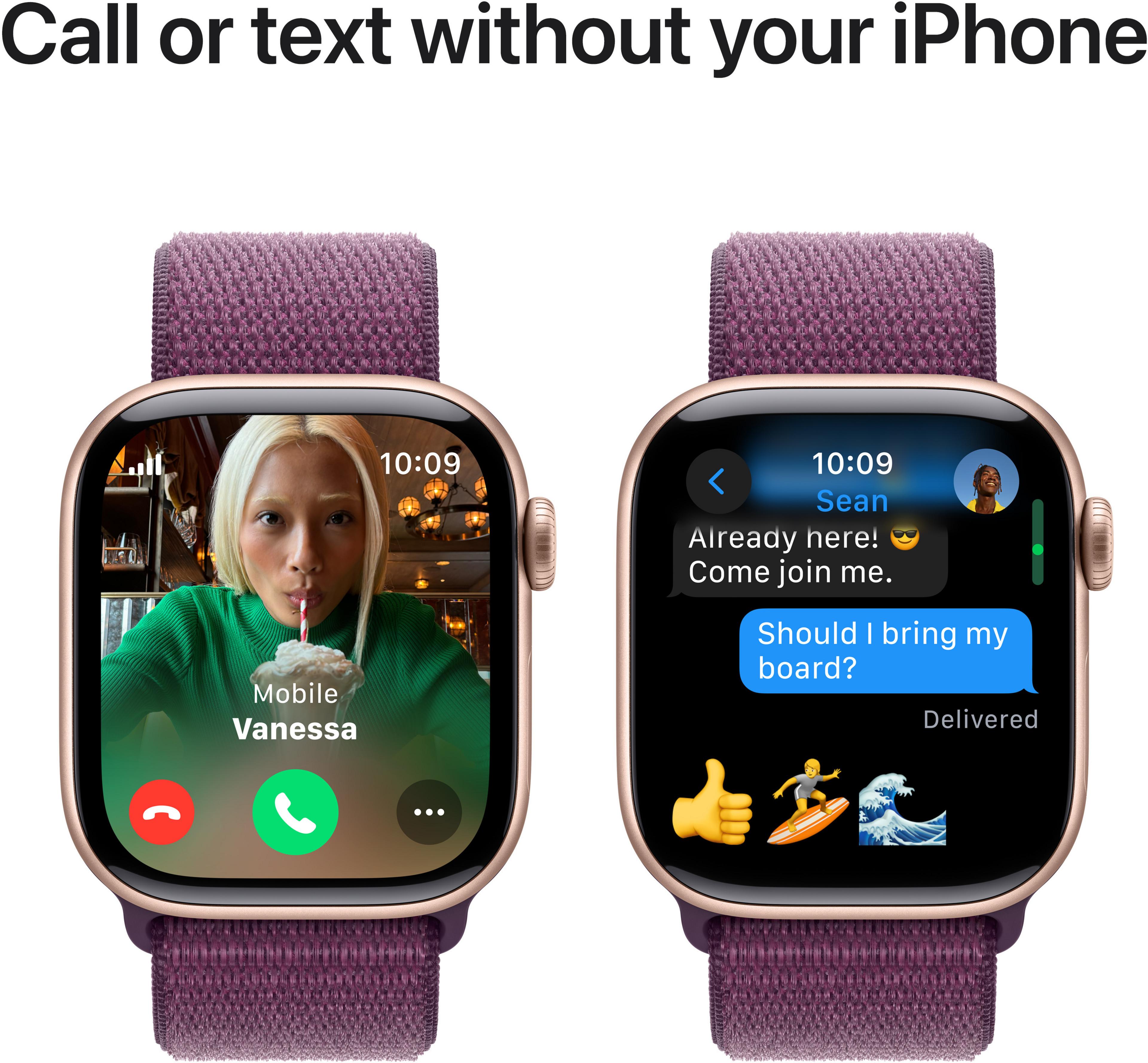 Apple Watch S10 LTE 42mm Alu Rose Gold