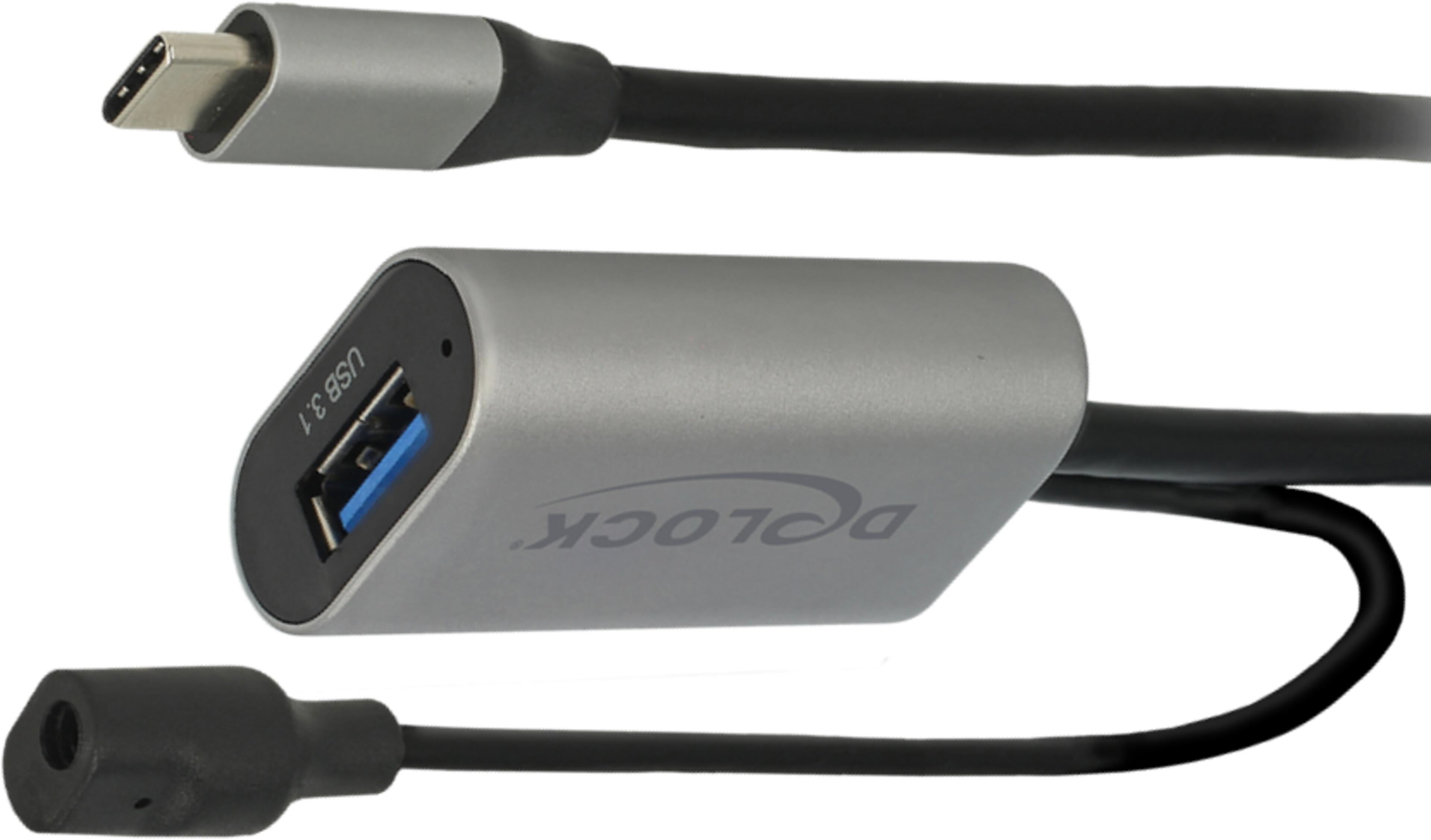 Delock USB Type-C-A Active Ext. Cbl 5m