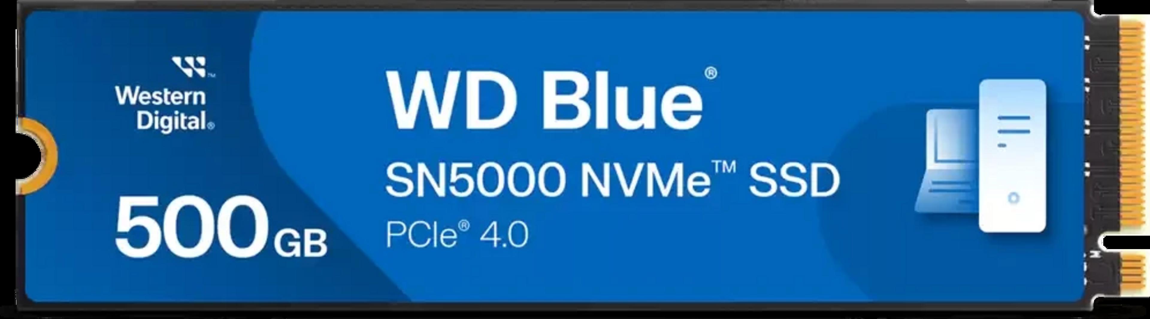 WD Blue SN5000 NVME M.2 SSD 500GB