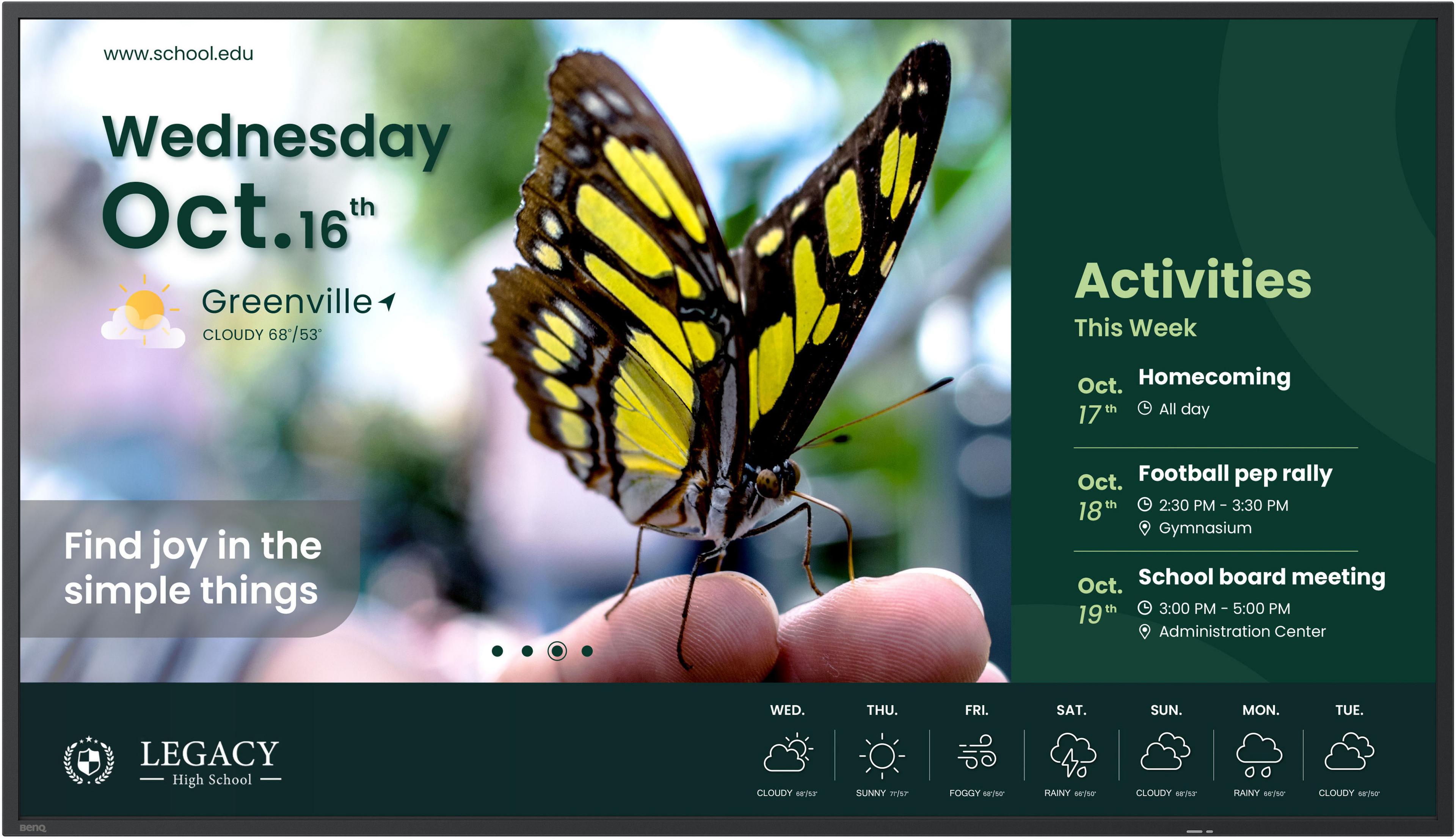 Écran BenQ ST5504 Signage