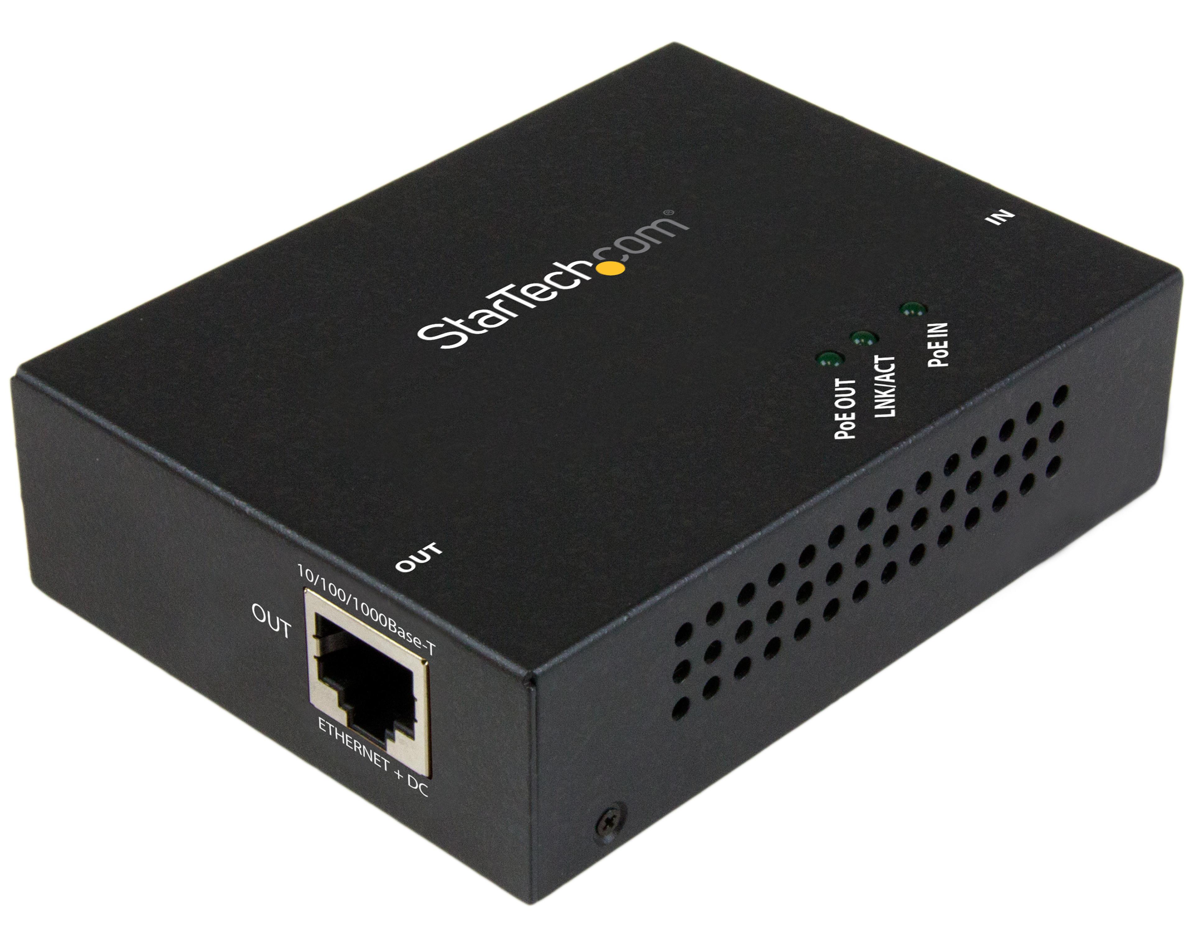 StarTech Gigabit PoE - Extender 100m