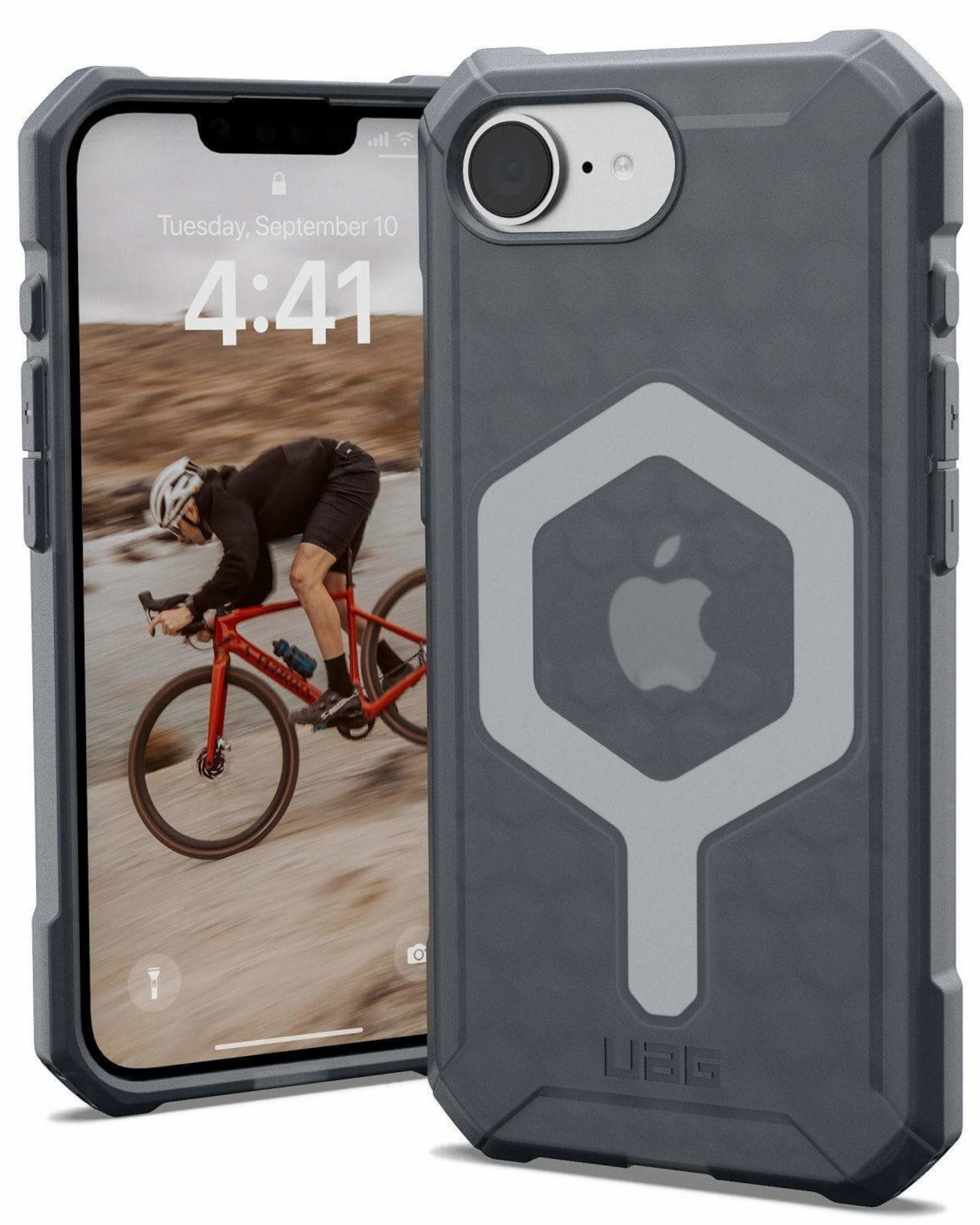 UAG Essential Armor iPhone 16e Case Ash
