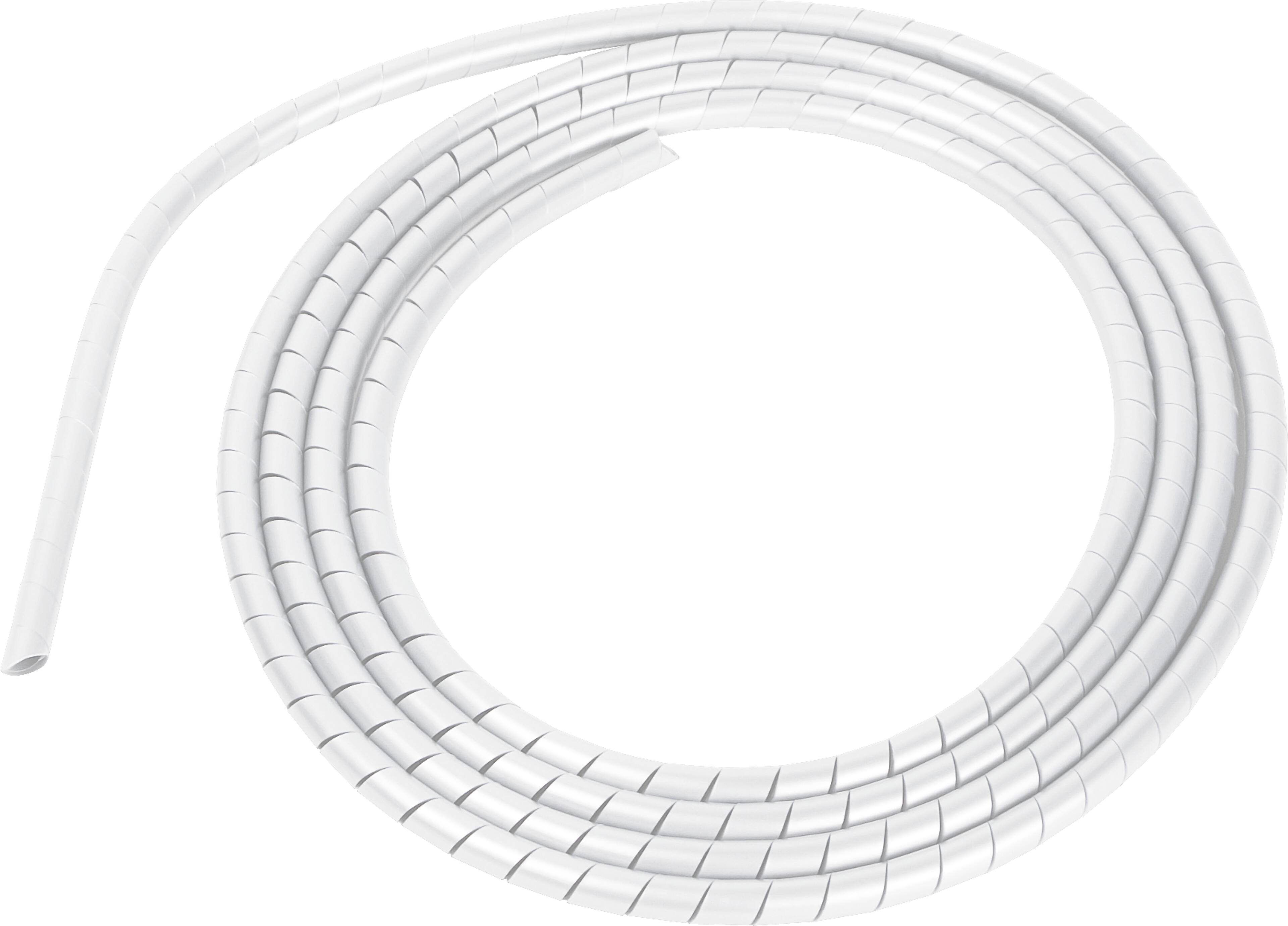 Fita espiral branca 25m