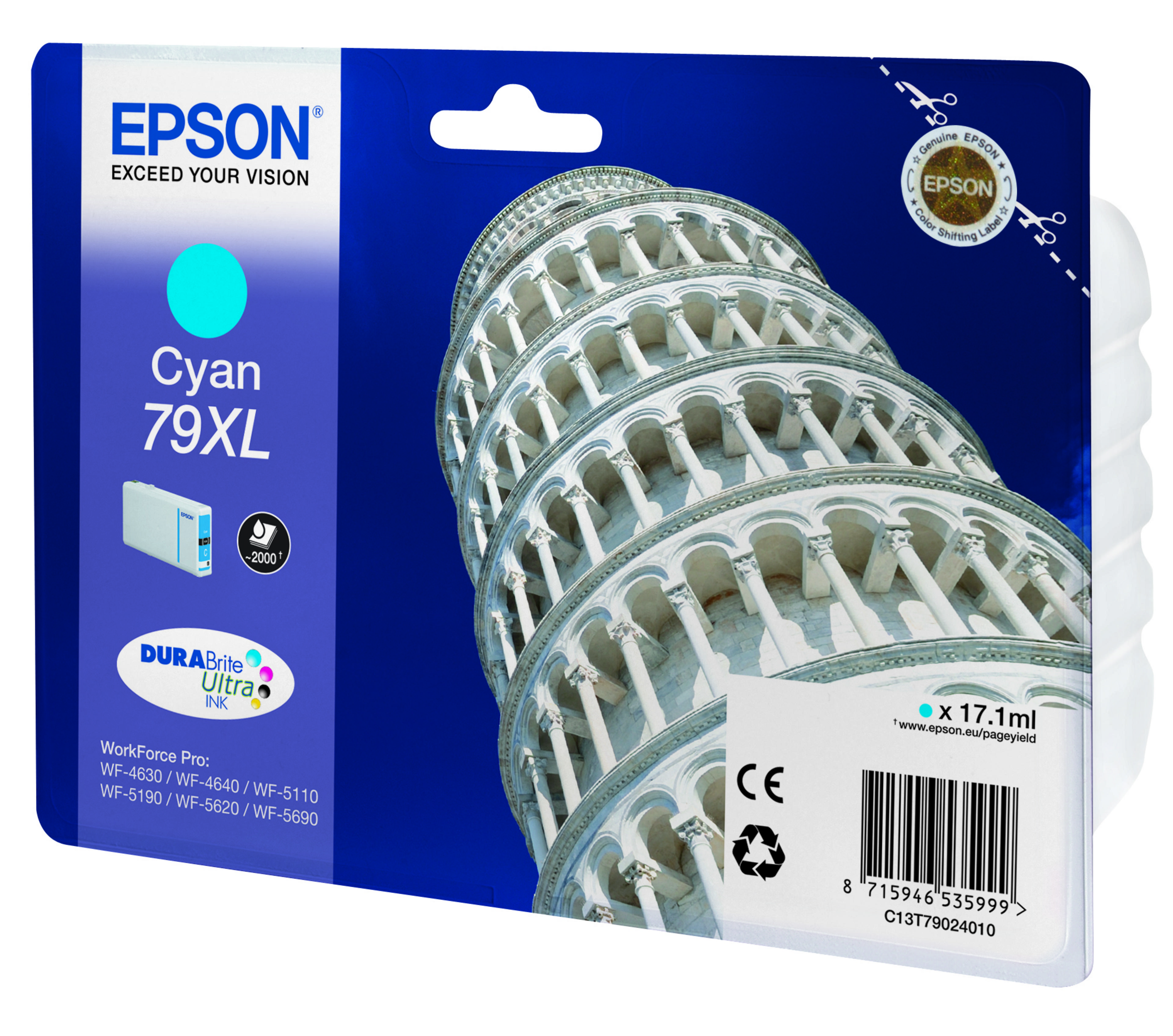 EPSON Cartucho 79XL cian