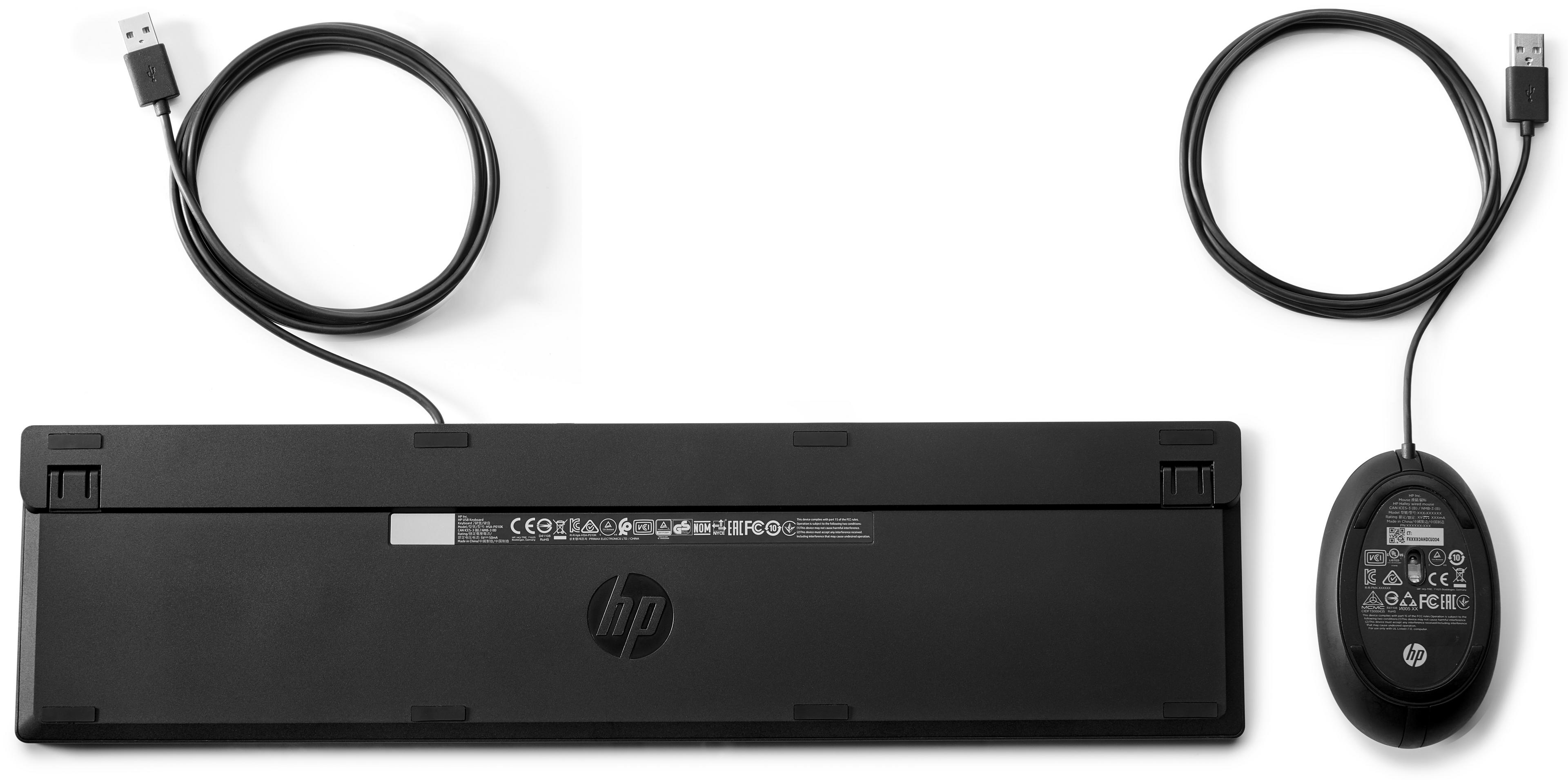 HP USB 320MK Keyboard & Mouse Set