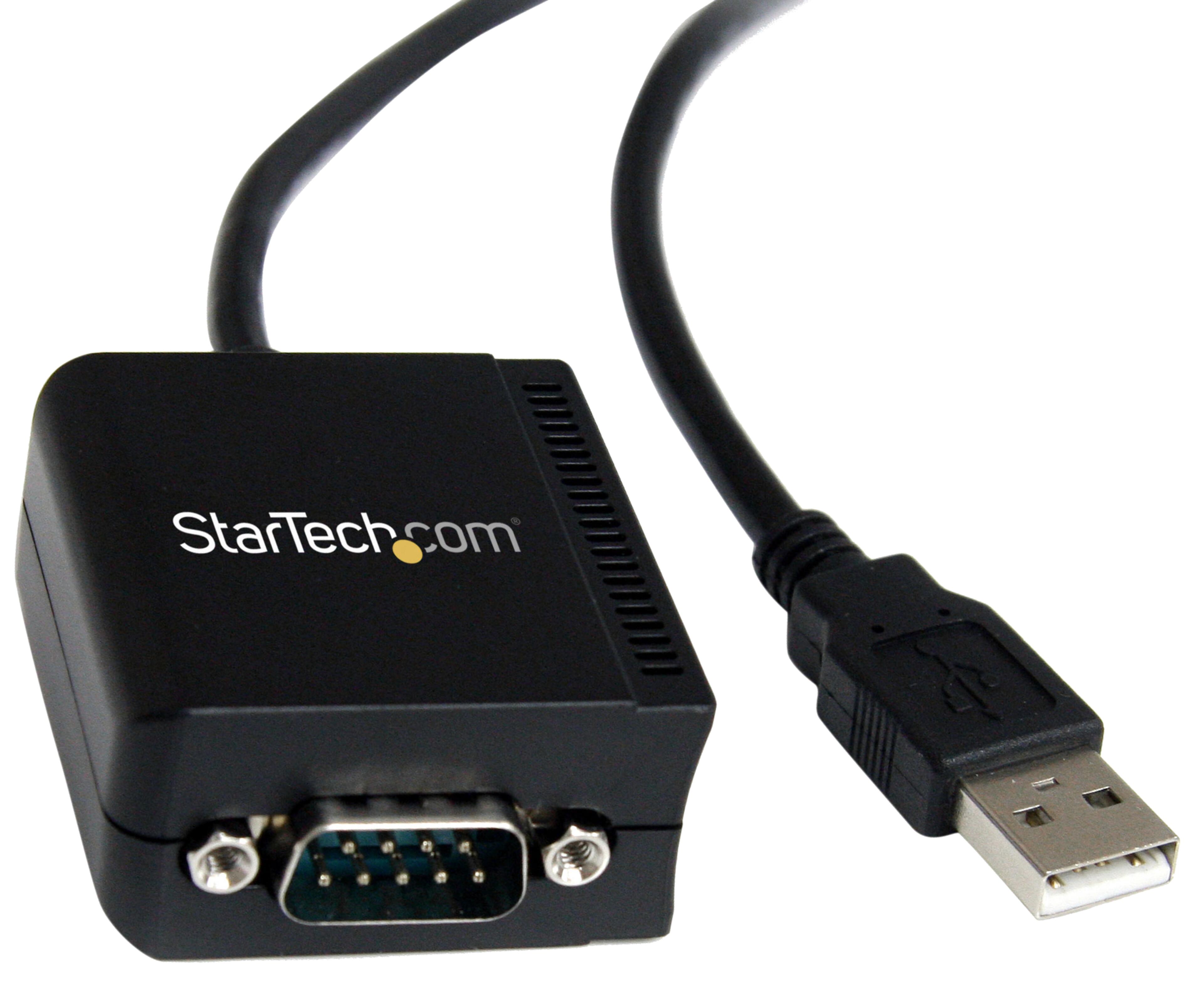 Adapter DB9St (RS232)-USB Typ A St 2,5 m