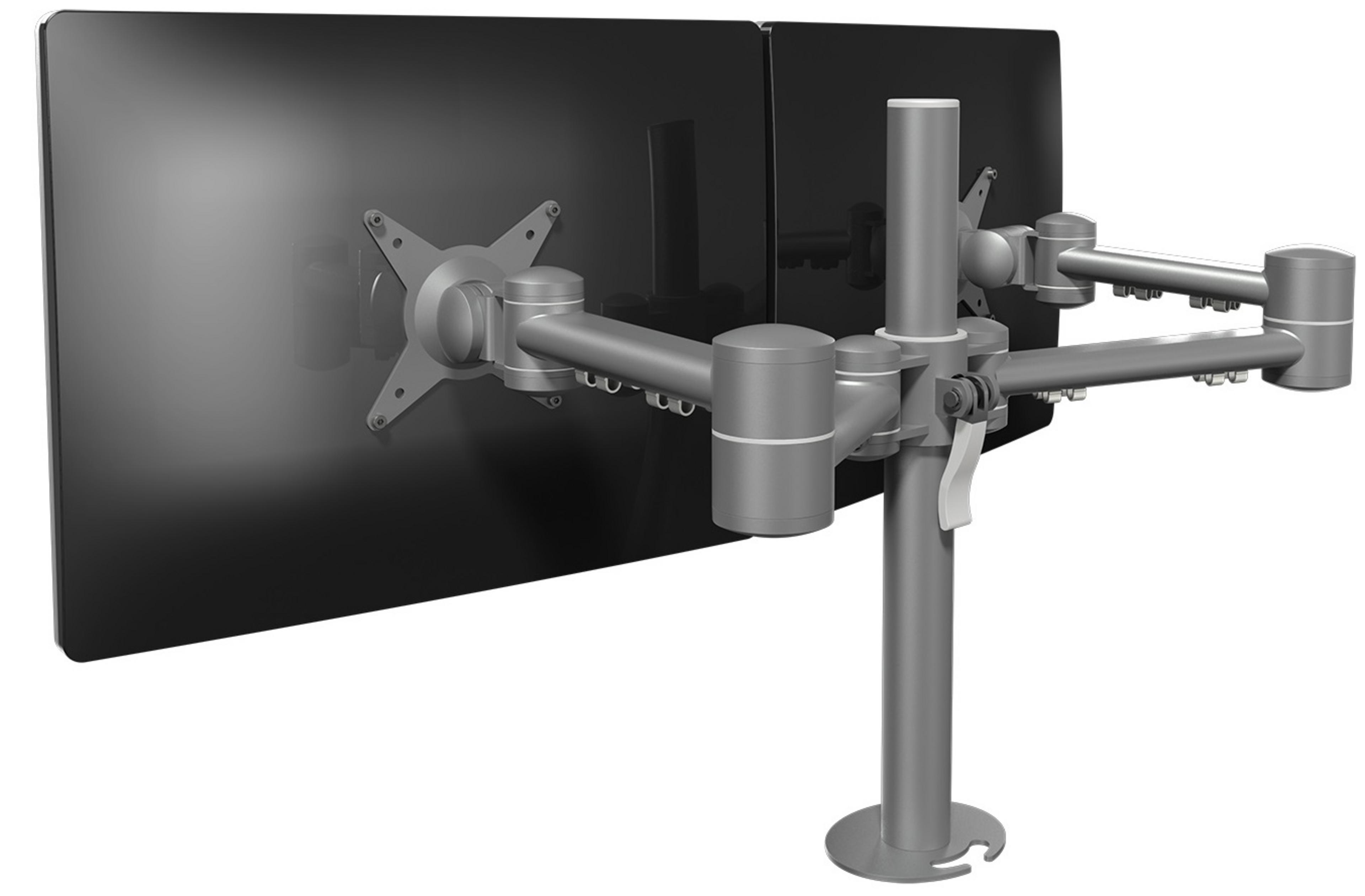 Dataflex Viewmate Dual Tischhalterung
