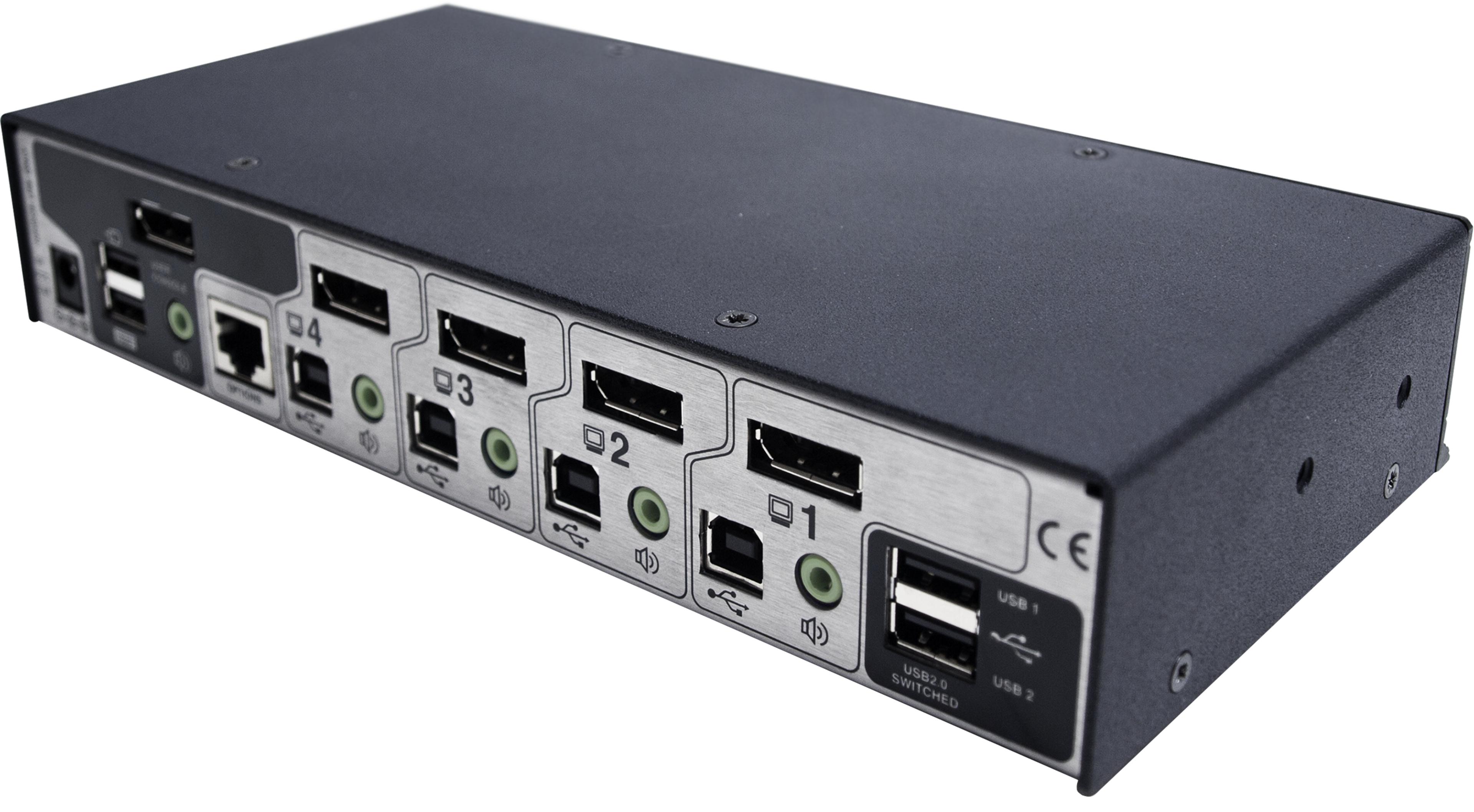 ABL ADDERView 4PRO-DP KVM-Switch