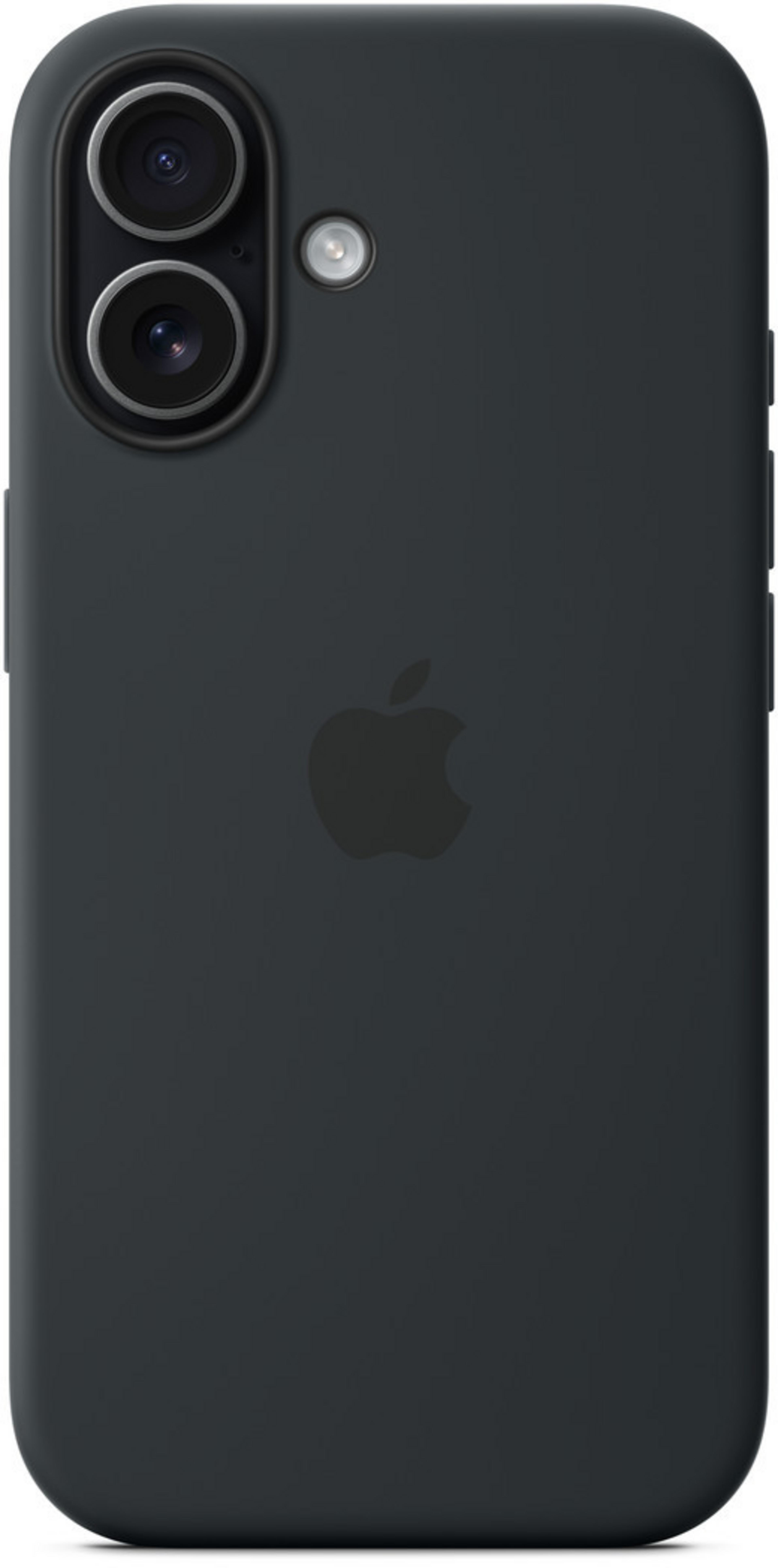 Coque silicone Apple iPhone 17, noir
