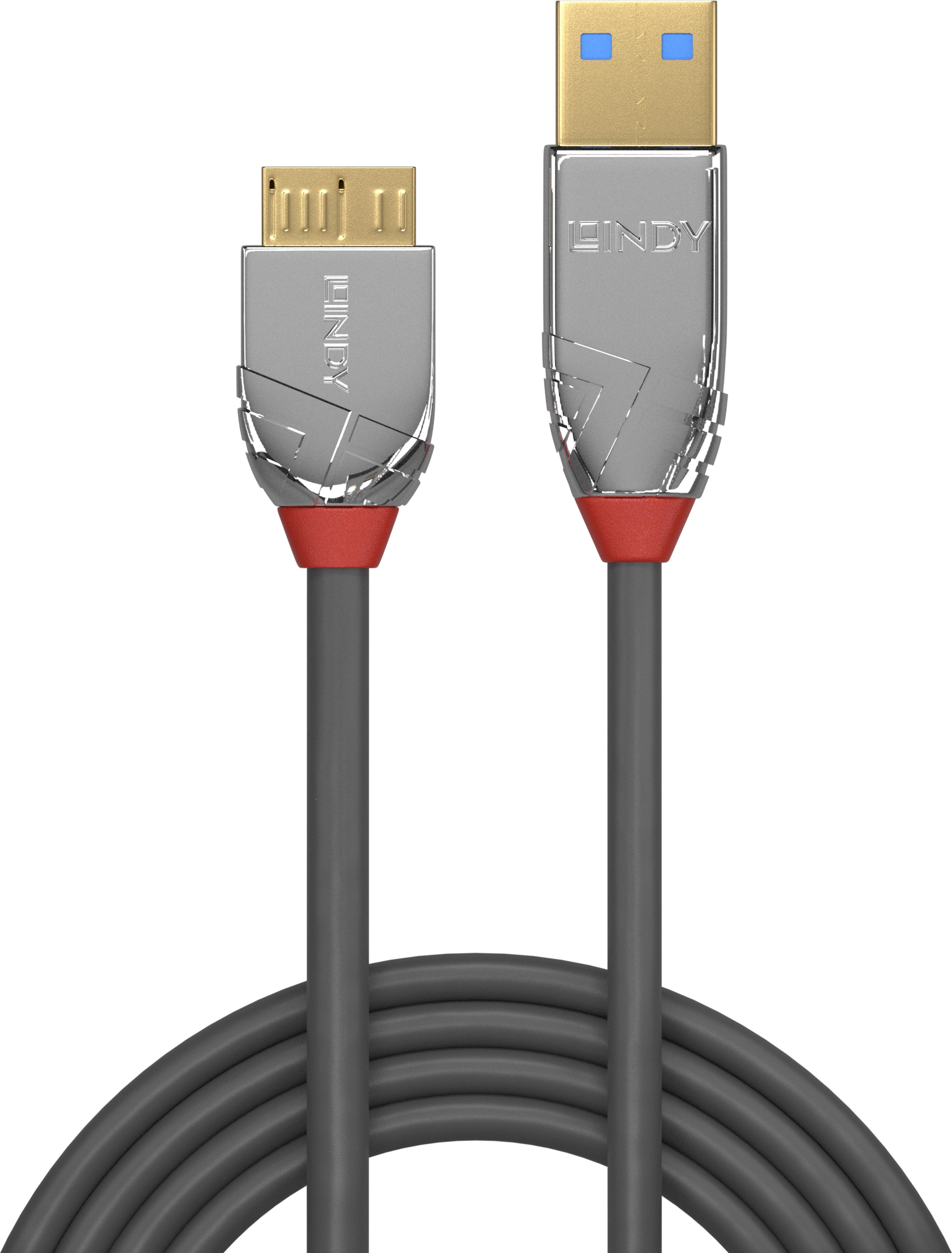 LINDY USB-A - Micro-B 1m